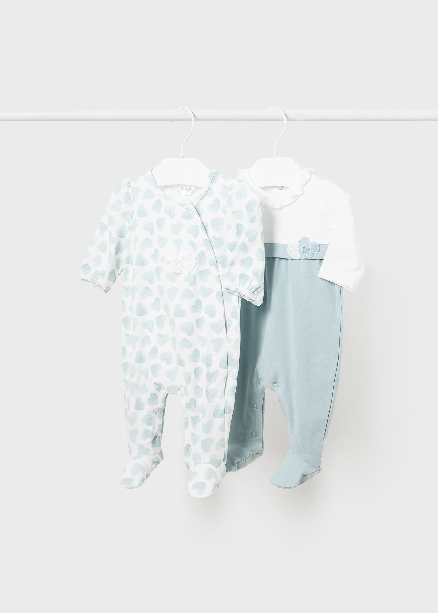 Newborn Set of 2 Sleepsuit Set Better Cotton