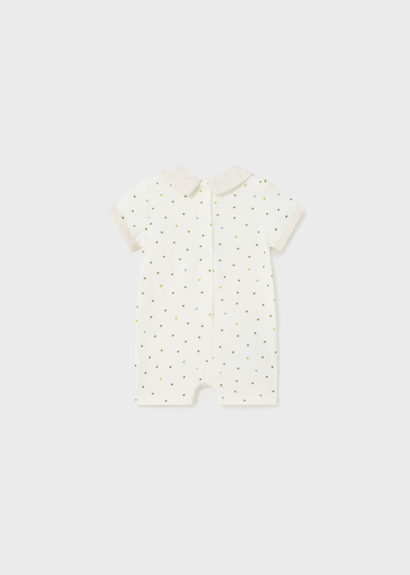 Newborn Sleepsuit with Collar Better Cotton