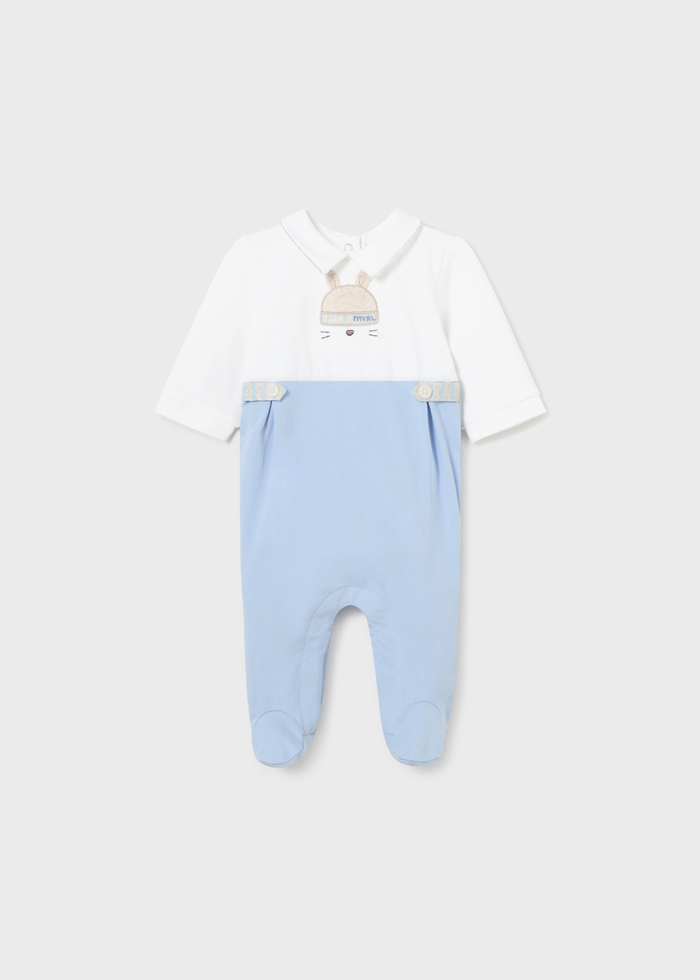 Newborn 2-pack footed one-piece Better Cotton