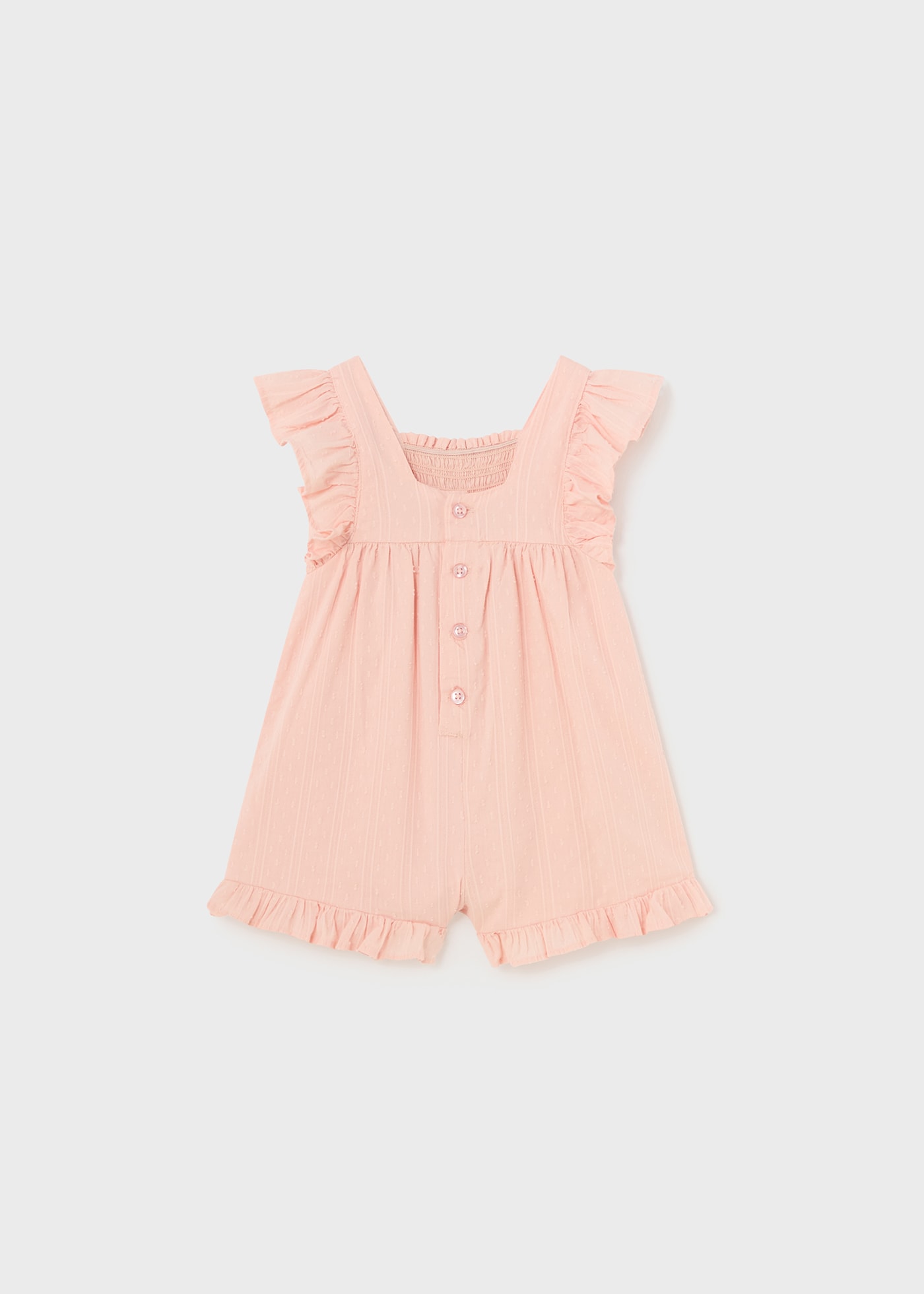 Baby smocked romper