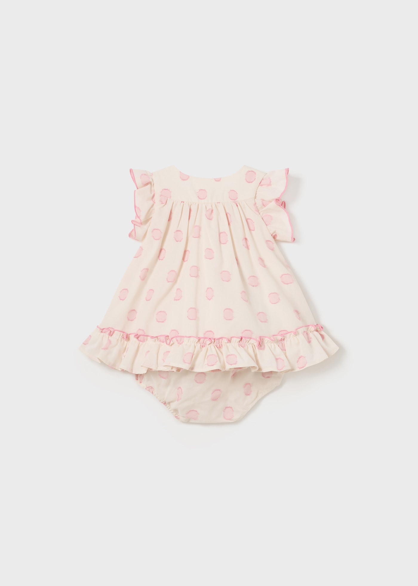 Vestito jacquard Better Cotton neonata