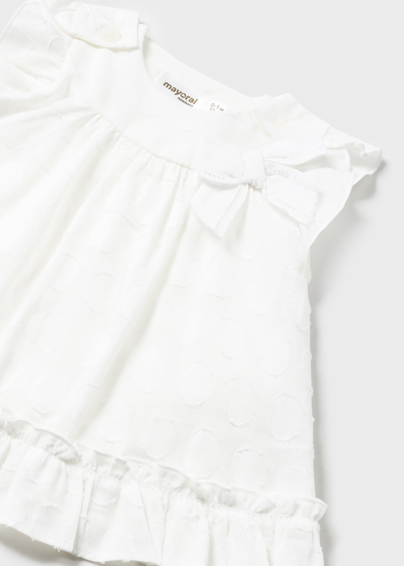 Newborn Jacquard Dress Better Cotton