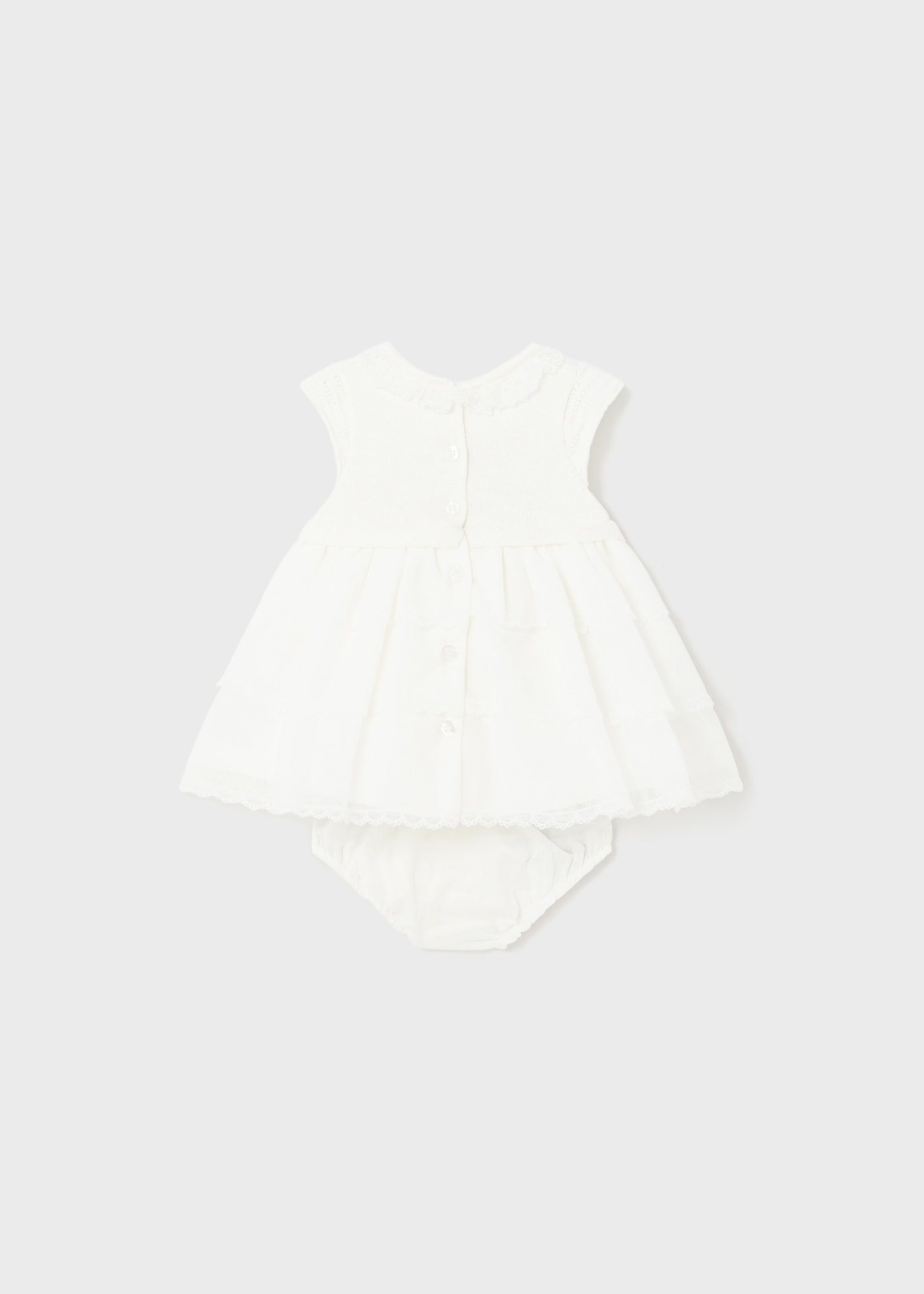 Newborn Combined Dress with Nappy Cover