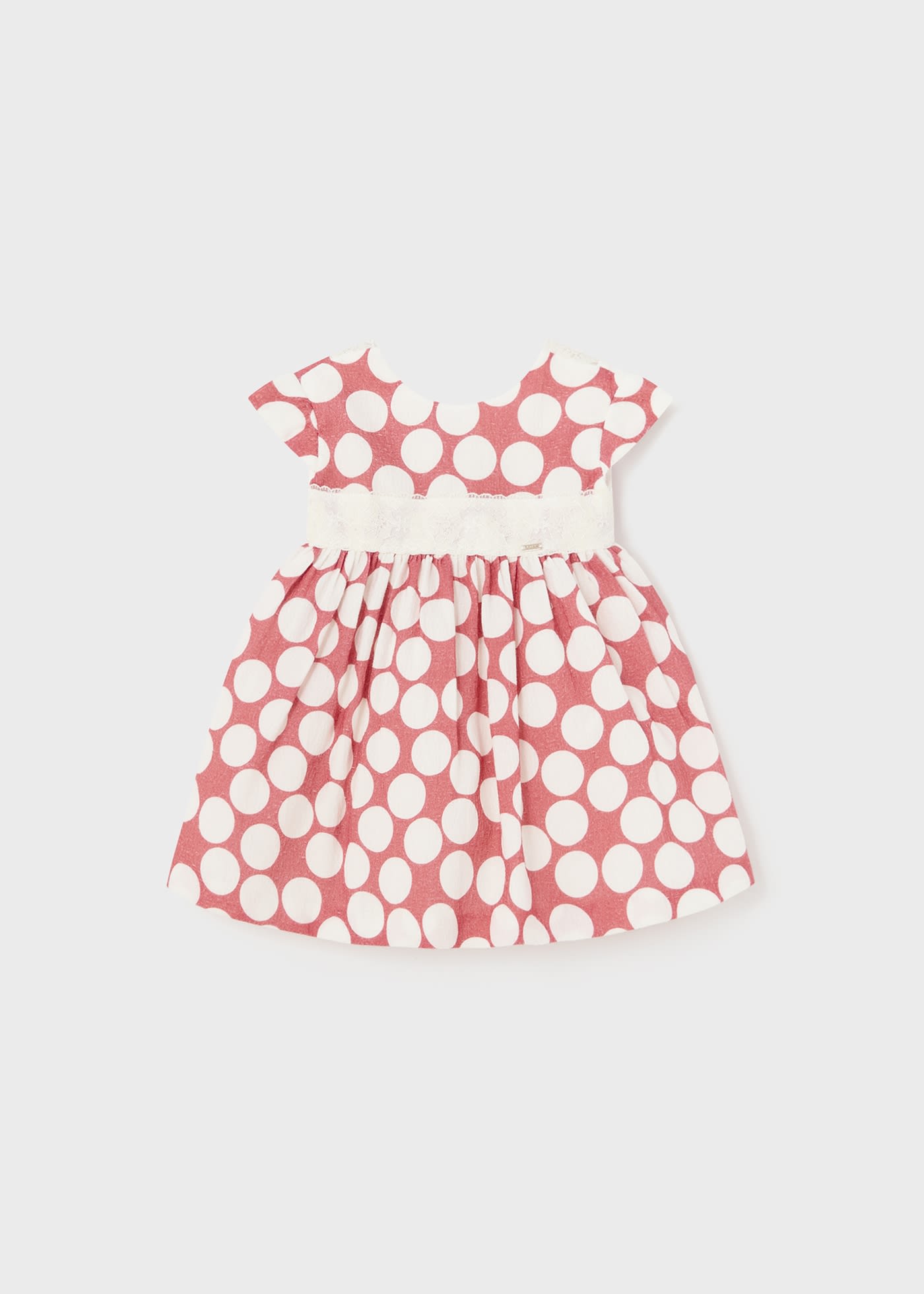 Baby Jacquard Polka Dot Dress