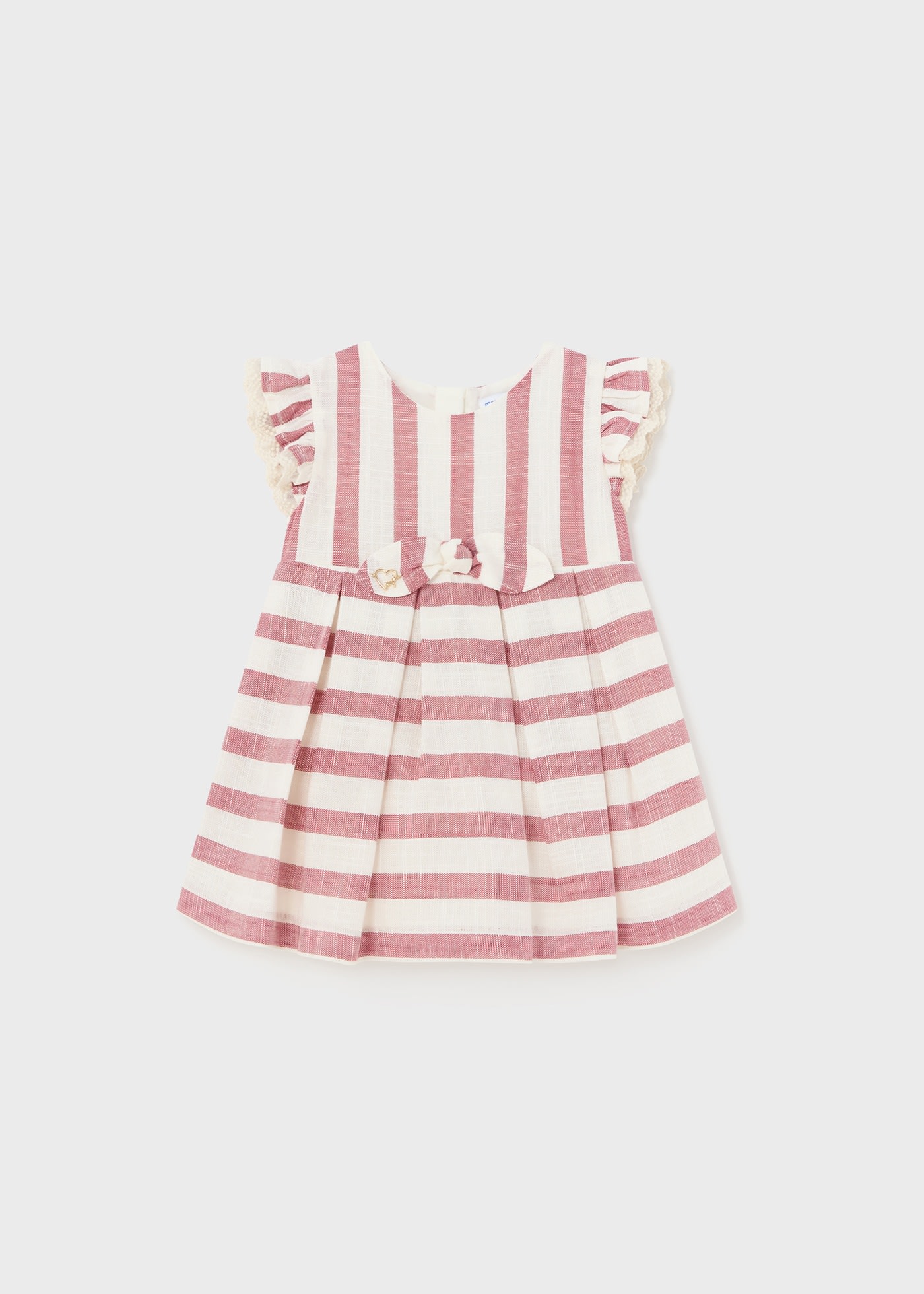Baby Striped Linen Dress