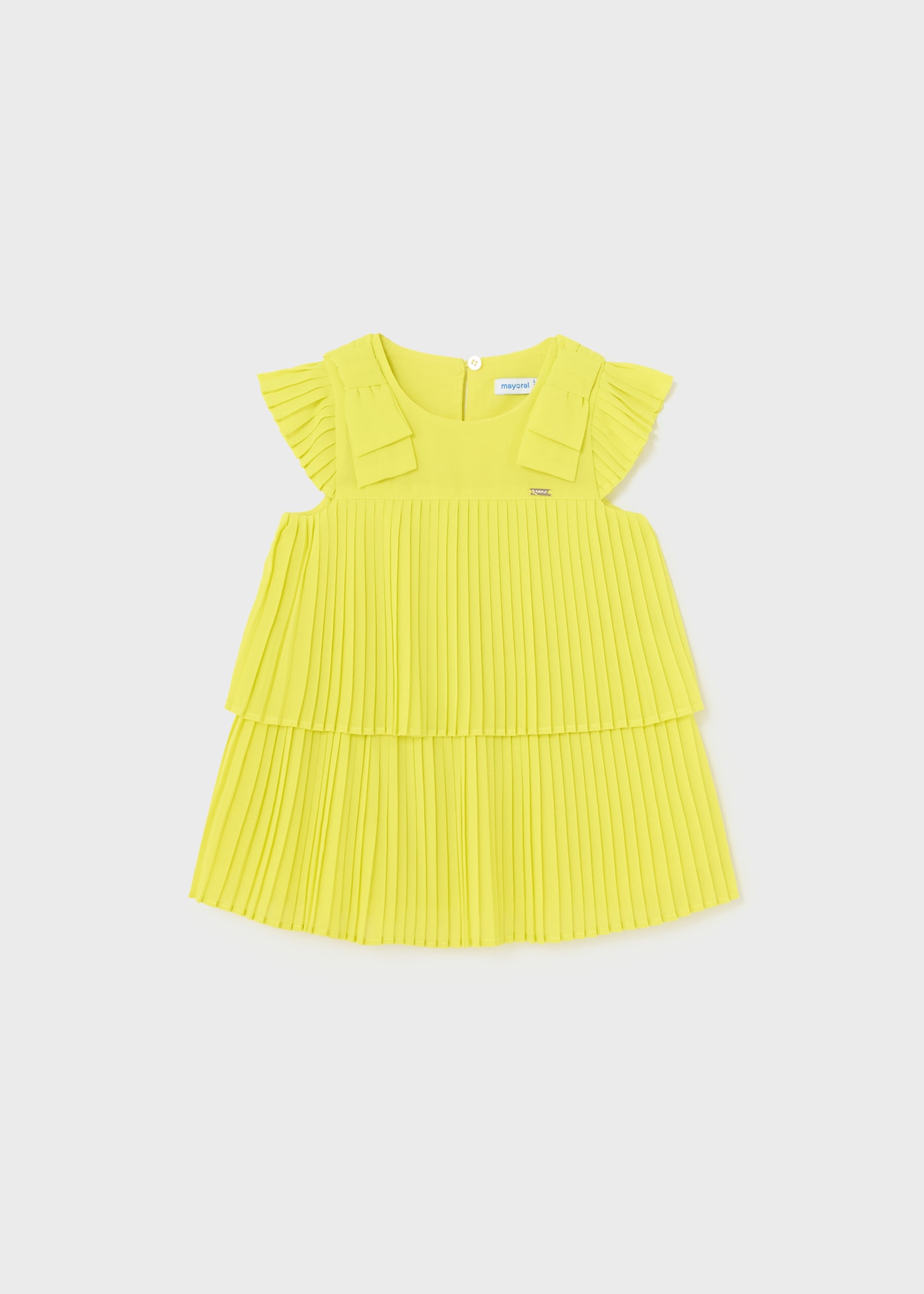 Baby Bow Pleated Dress