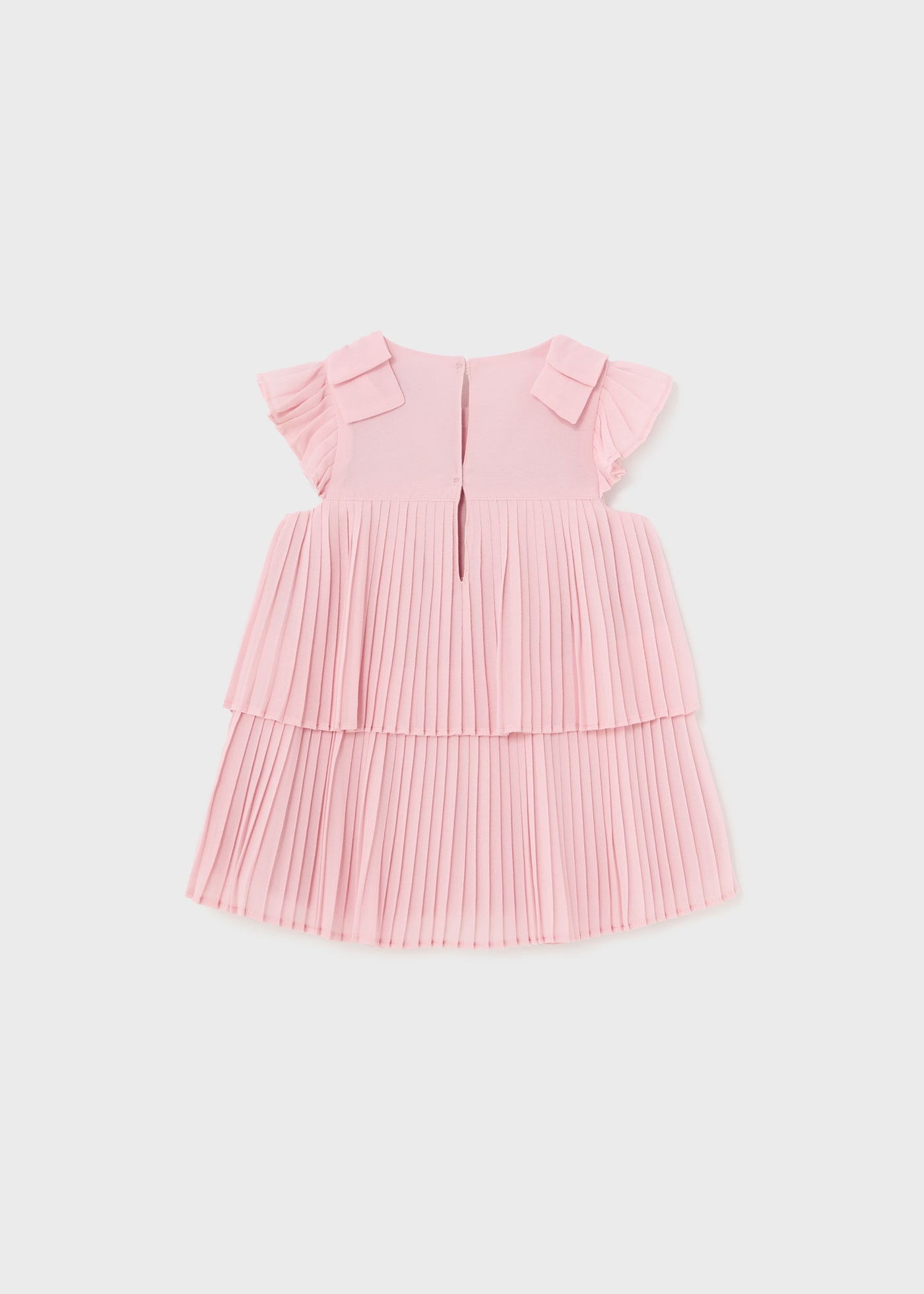 Robe plissée avec nœuds bébé