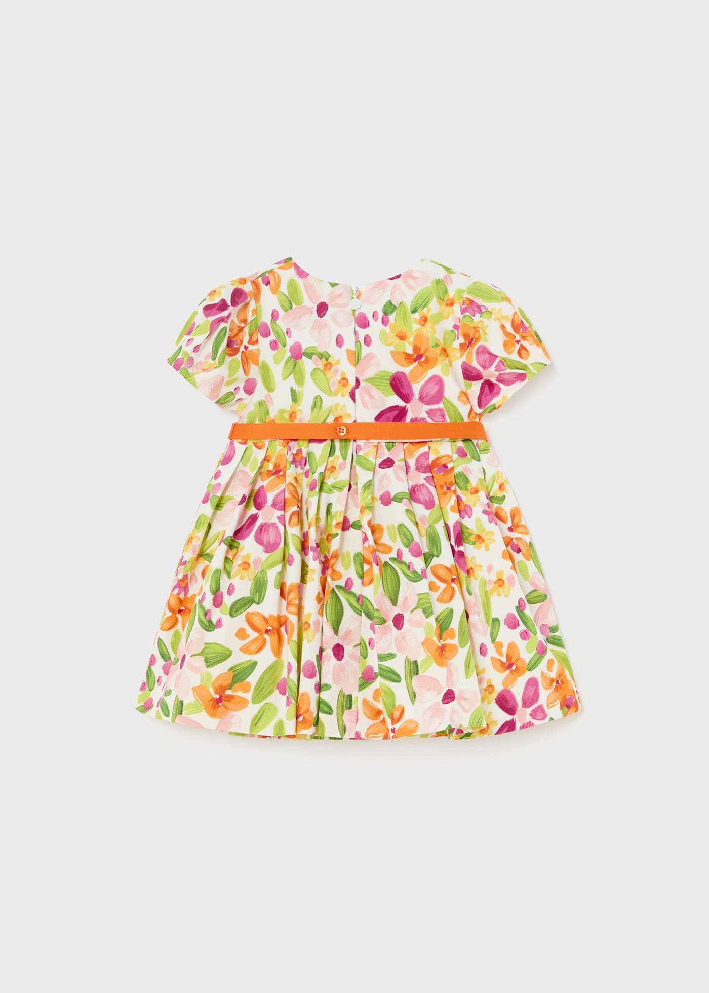 Baby Satin Print Dress