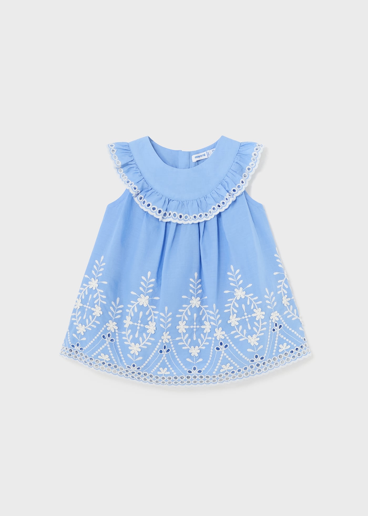 Rochie broderie popelin bebe