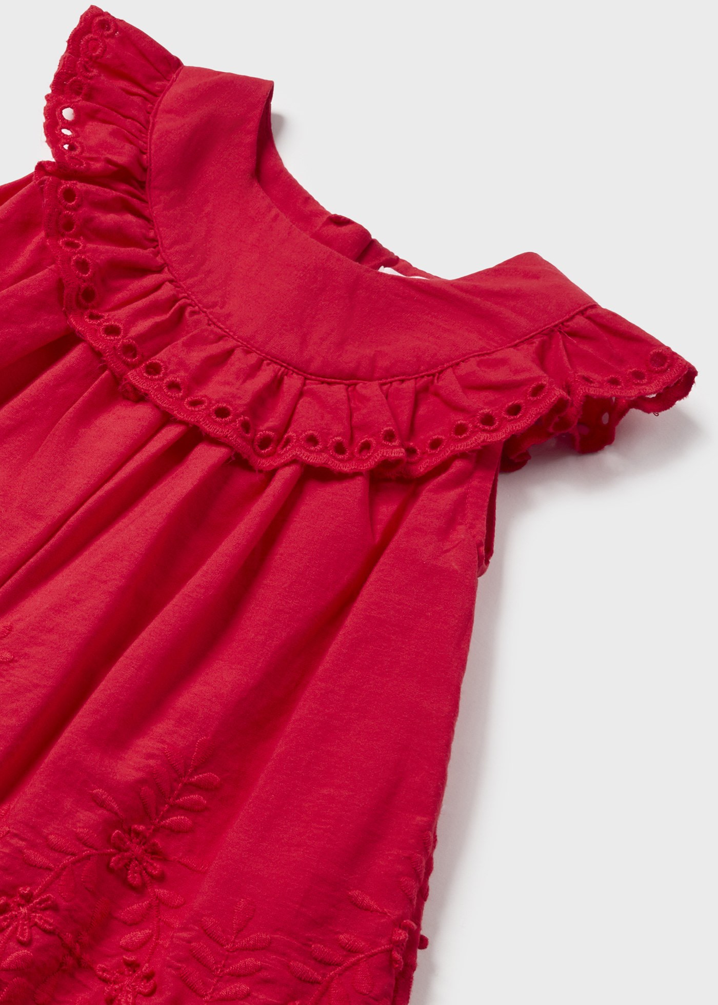 Baby Embroidered Poplin Dress