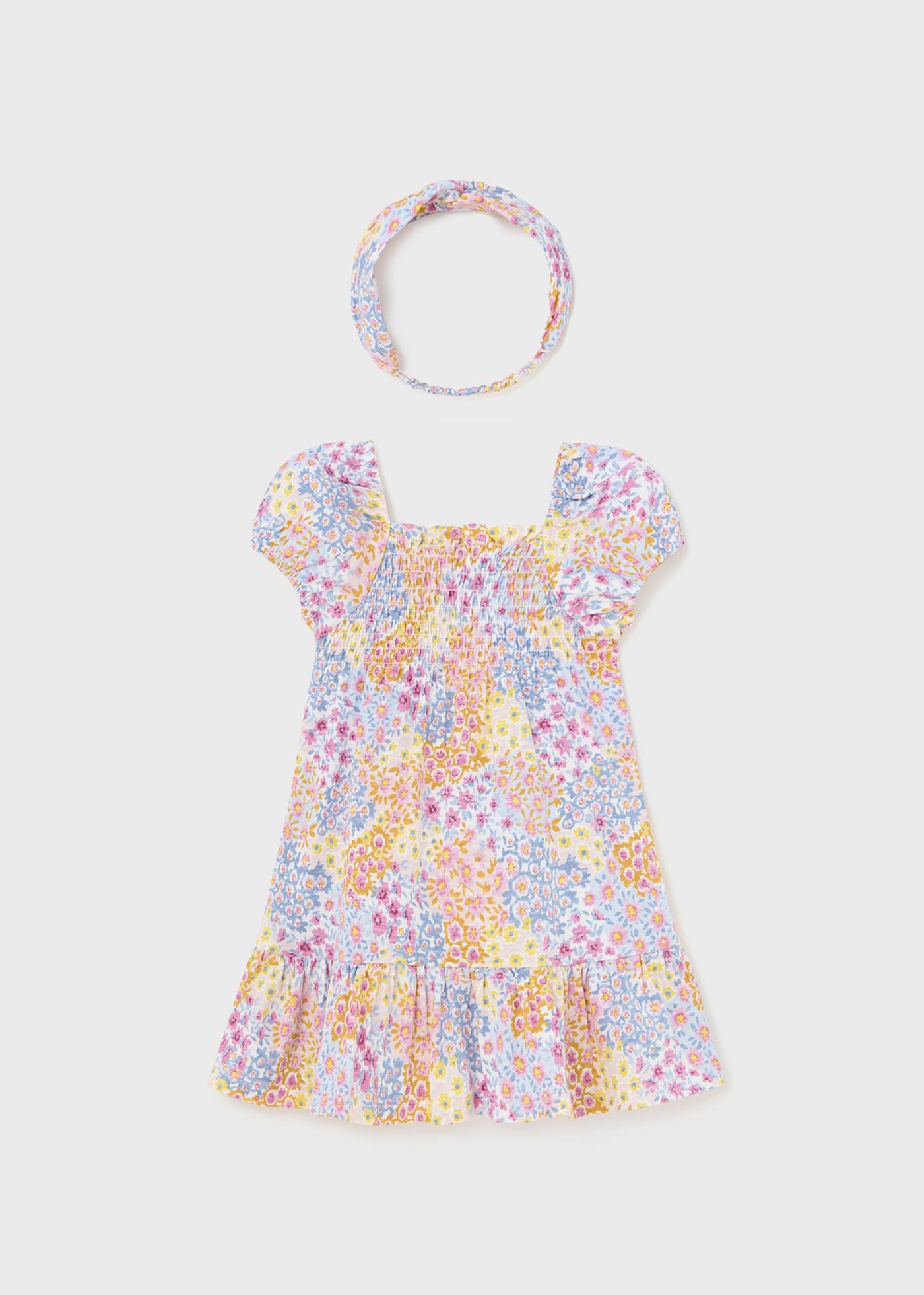 Φόρεμα με κορδέλα σταμπωτή Better Cotton μωρό