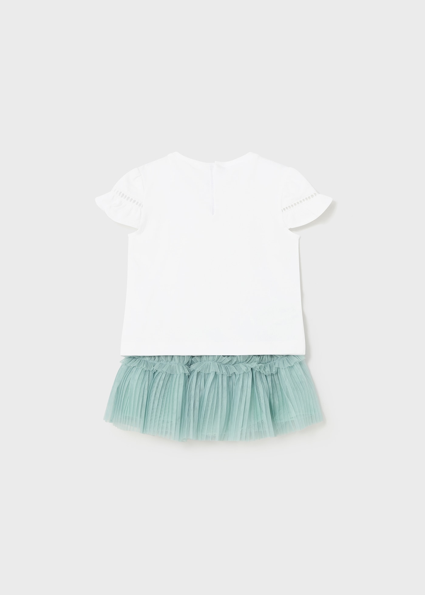 Ensemble 2 pièces jupe en tulle bébé