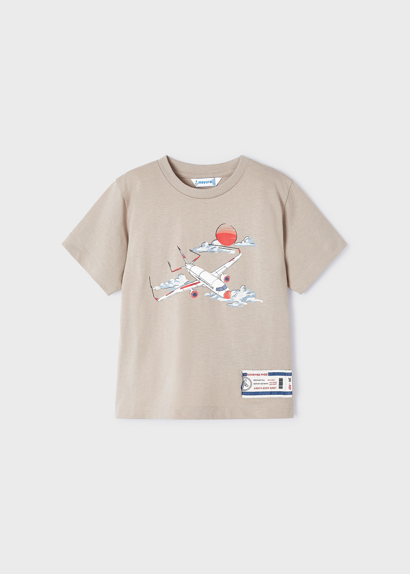 Boys t-shirt airplane print Better Cotton