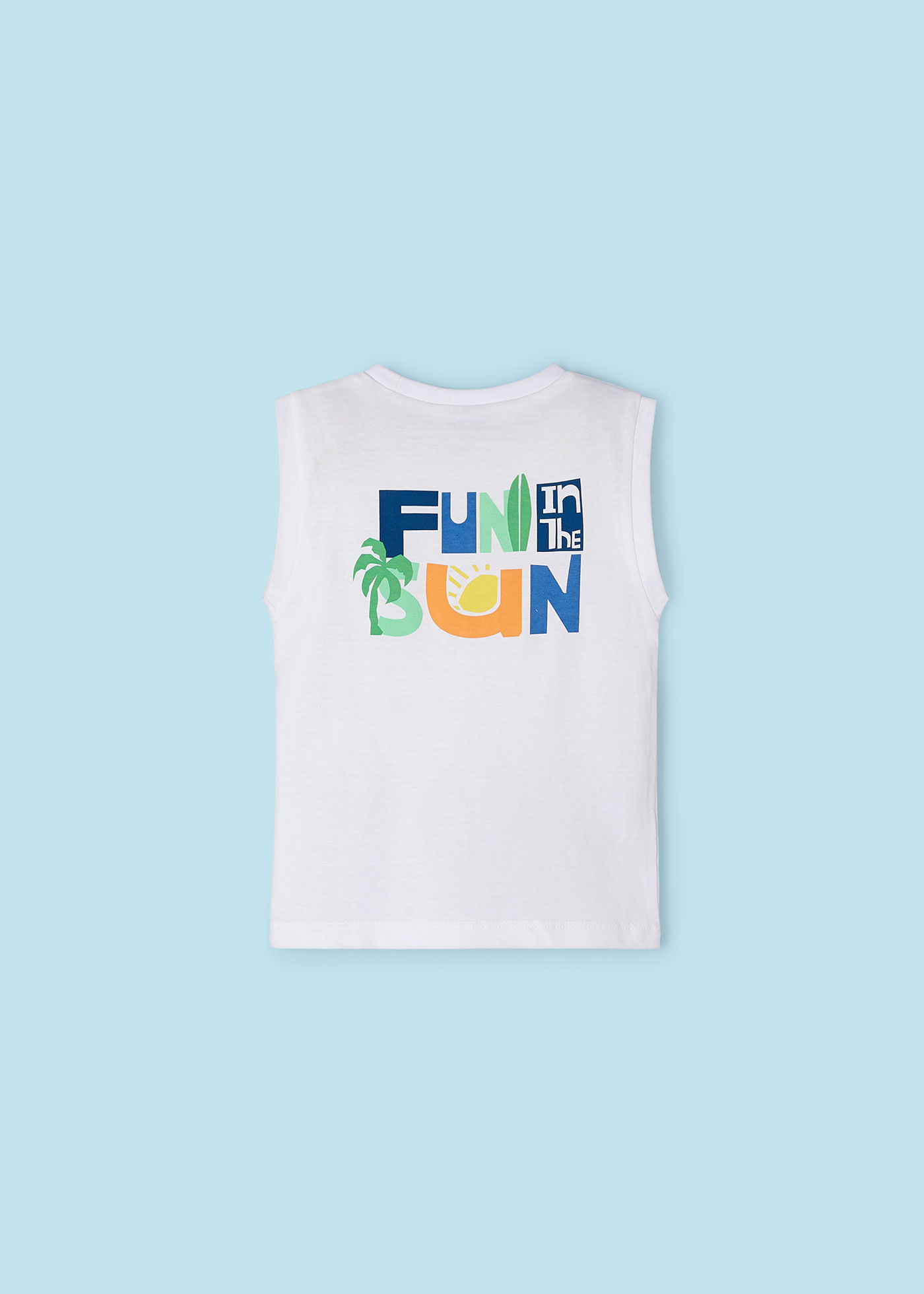 Camiseta sin mangas Better Cotton niño