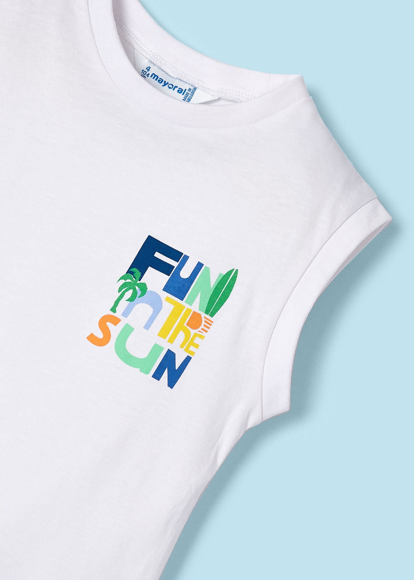 Camiseta sin mangas Better Cotton niño