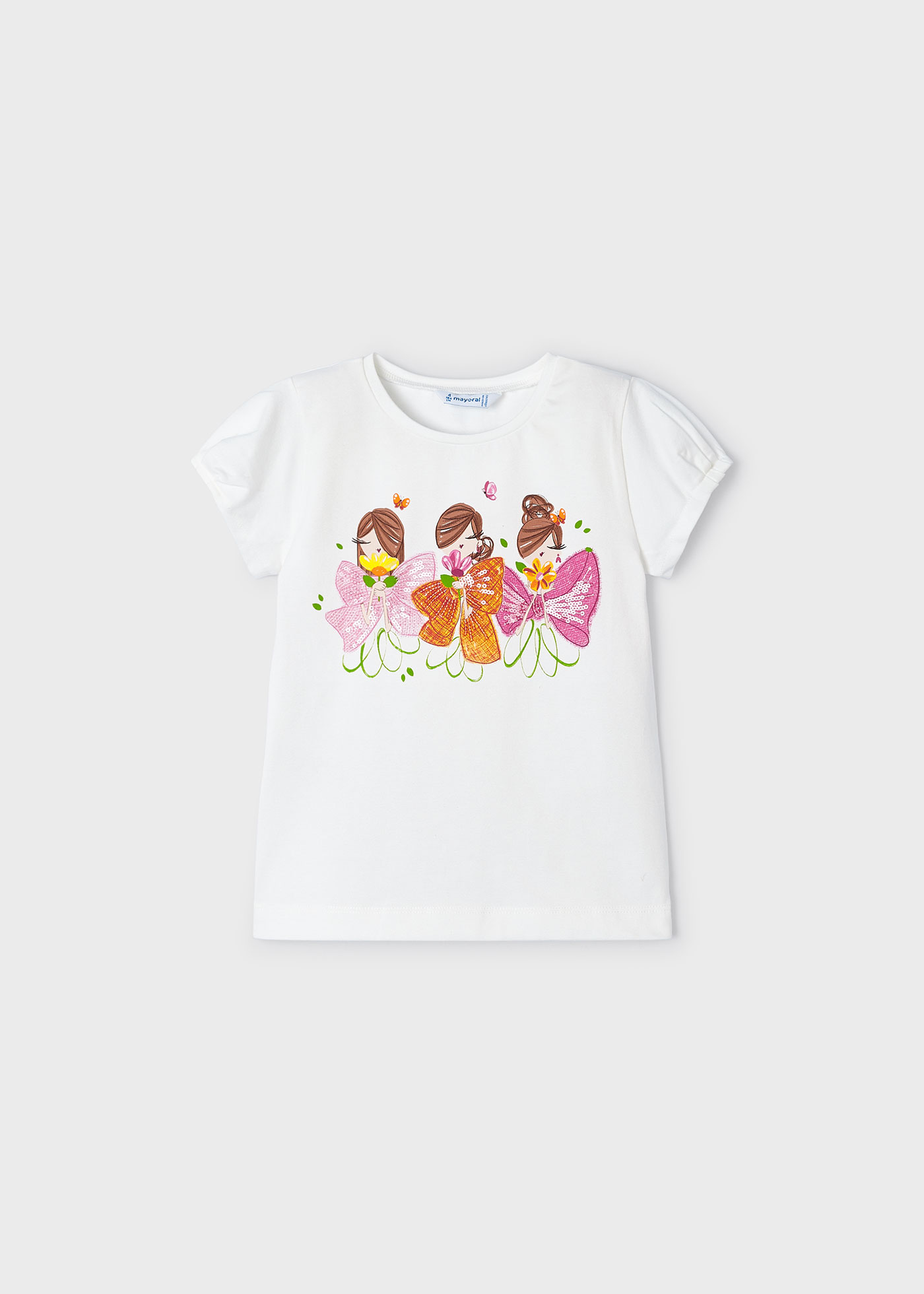 Koszulka Better Cotton z nadrukiem dla dziewczynki