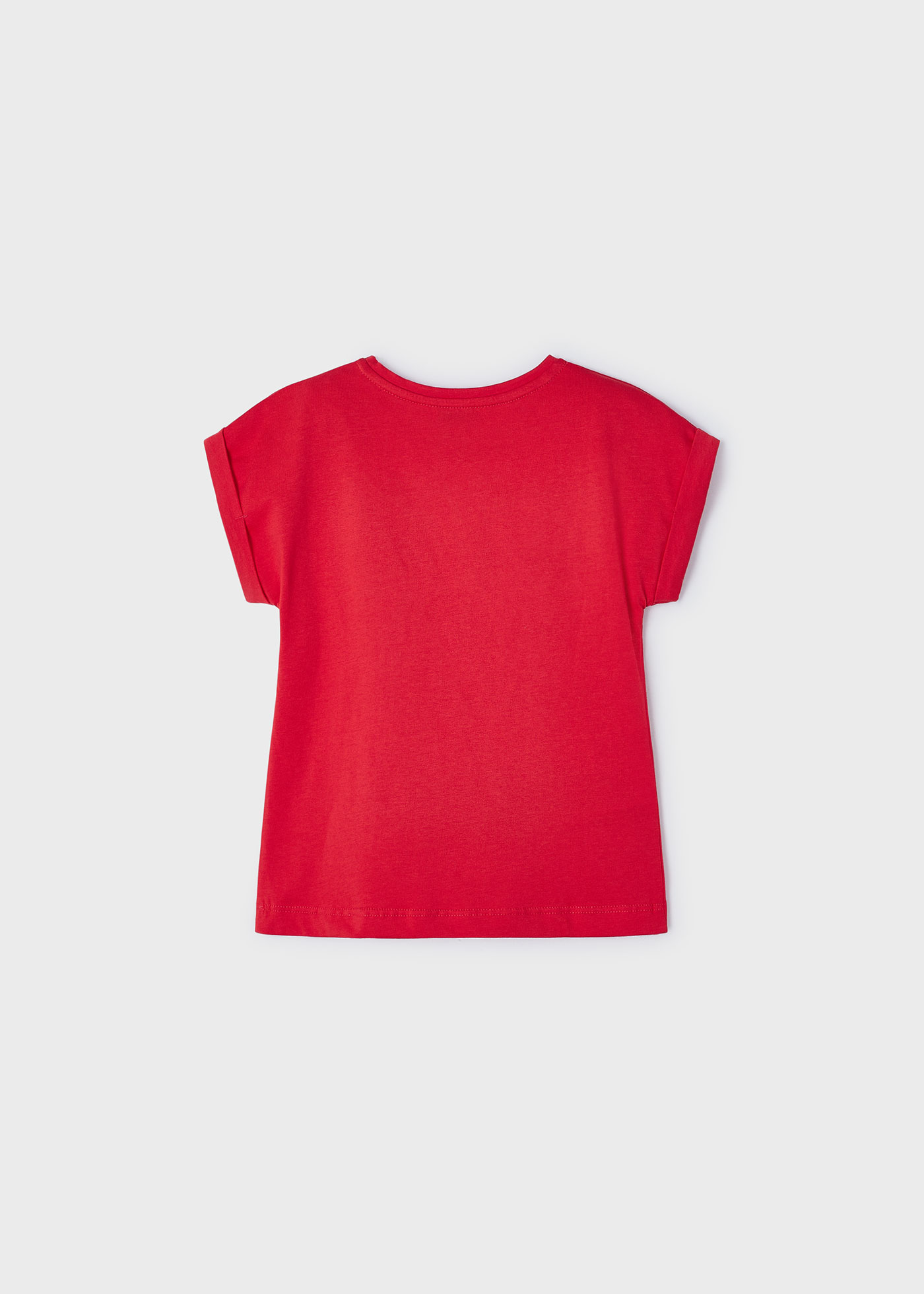 Girls eyelet pocket t-shirt