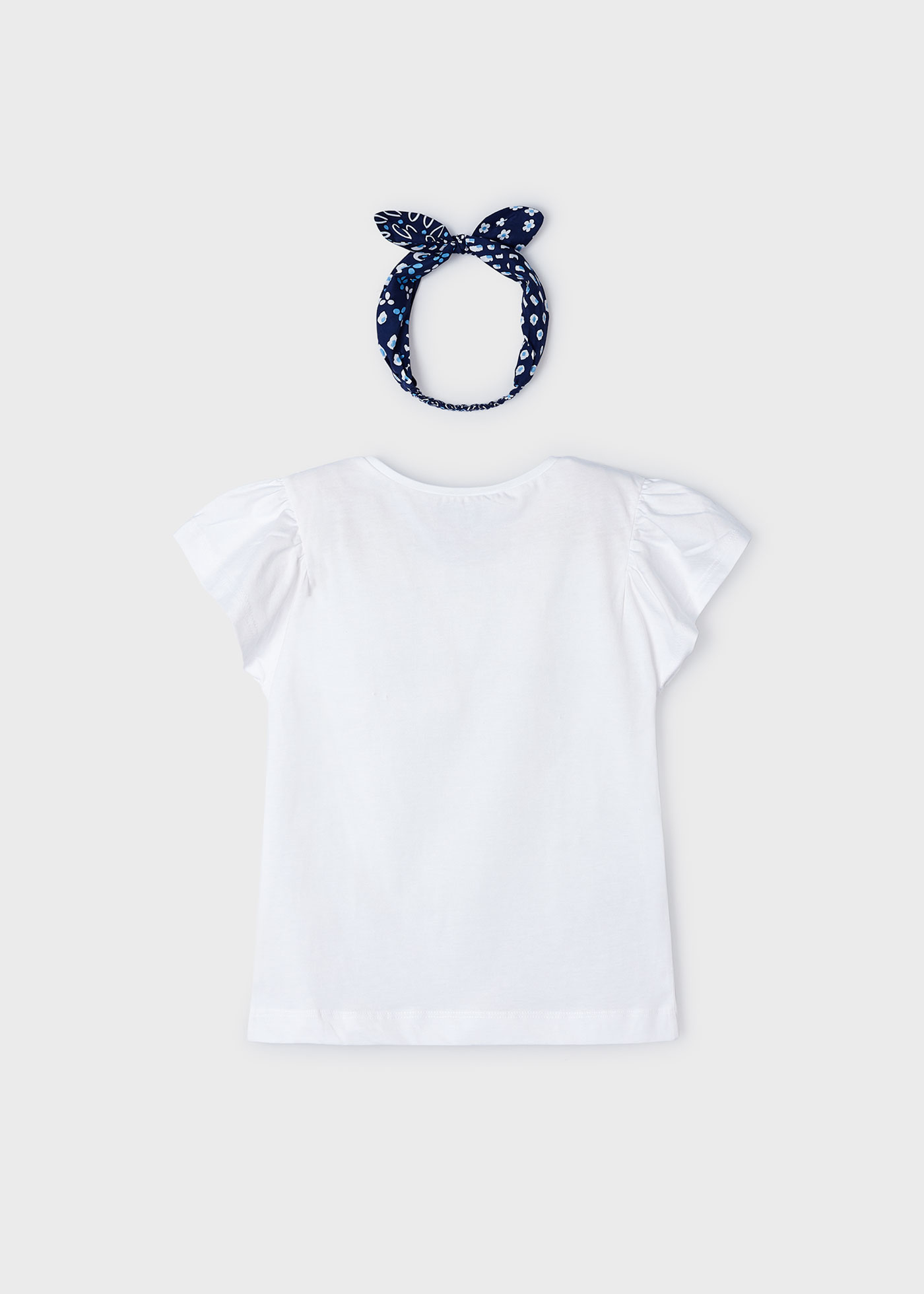 Girl top with headband Better Cotton