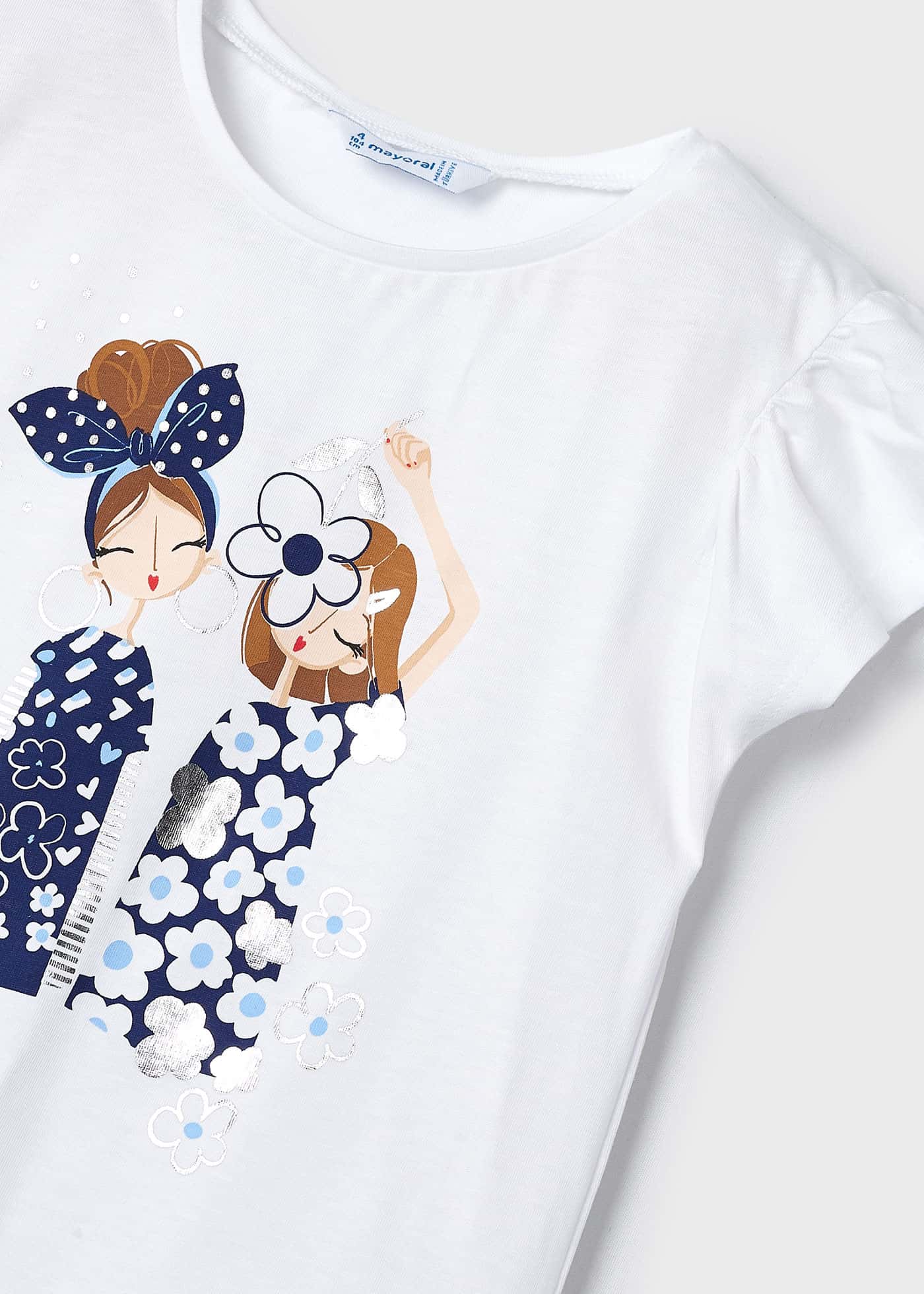 Maglietta con cerchietto Better Cotton bambina