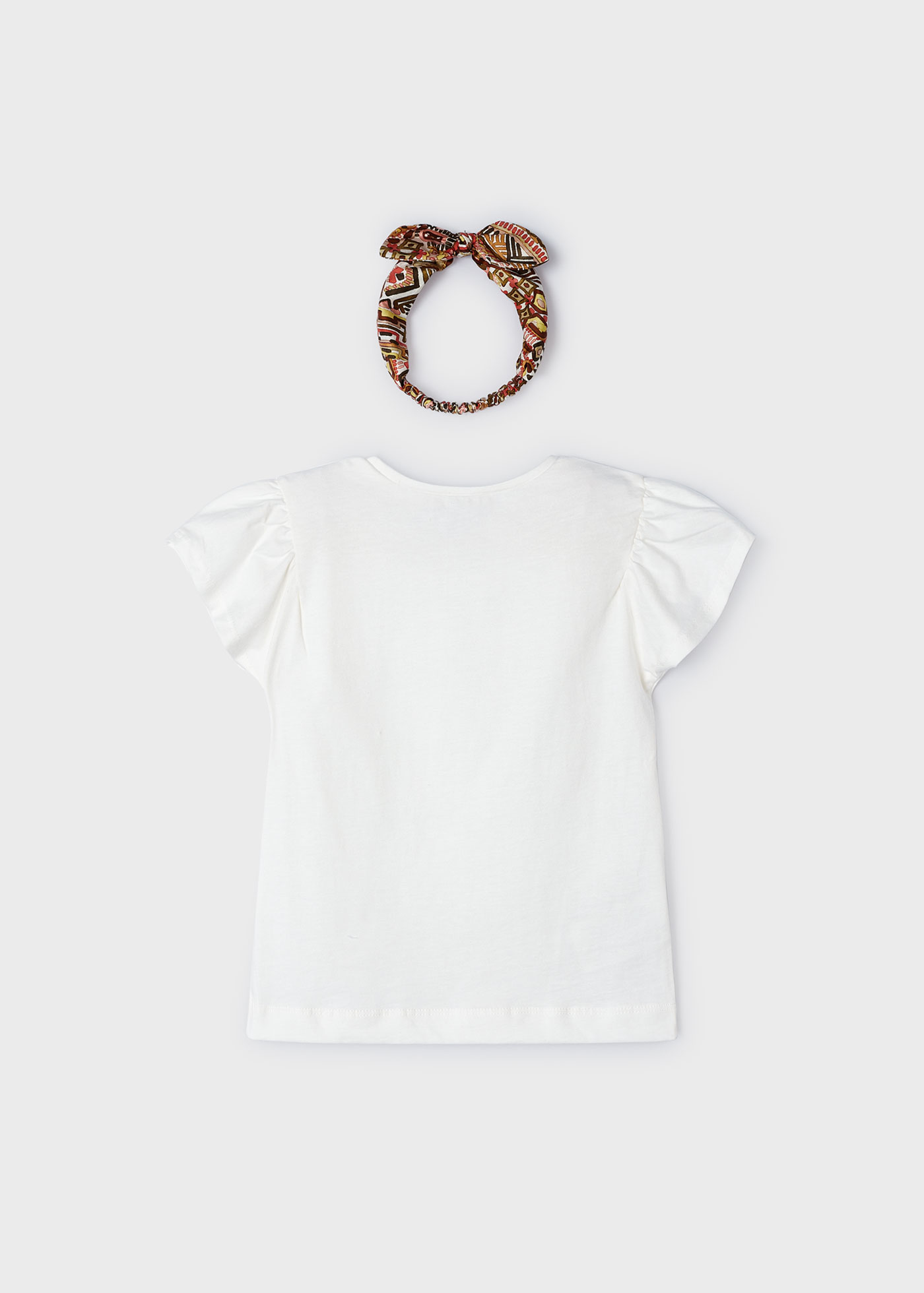 Girls t-shirt with headband Better Cotton