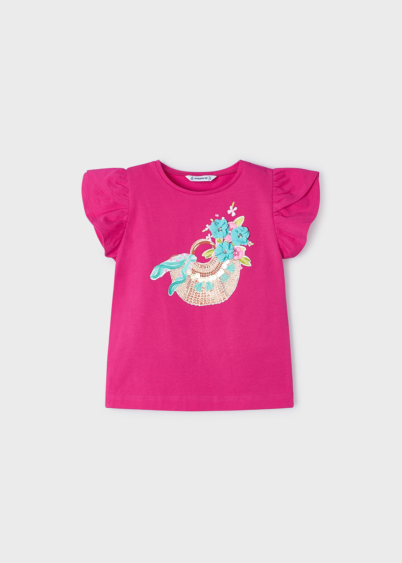 Tricou cu imprimeu fetita