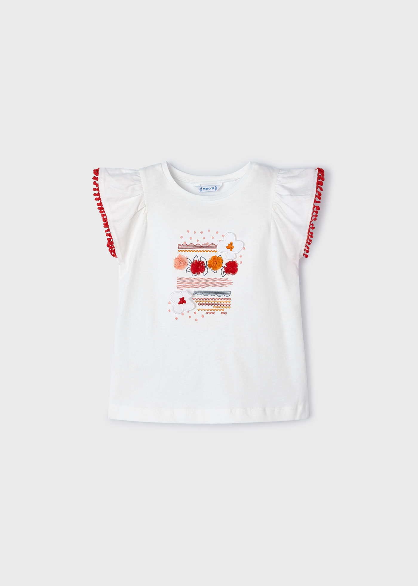 Girls applique t-shirt Better Cotton