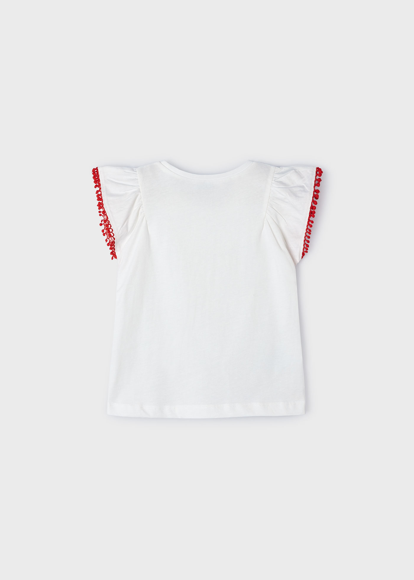 Playera apliques Better Cotton niña