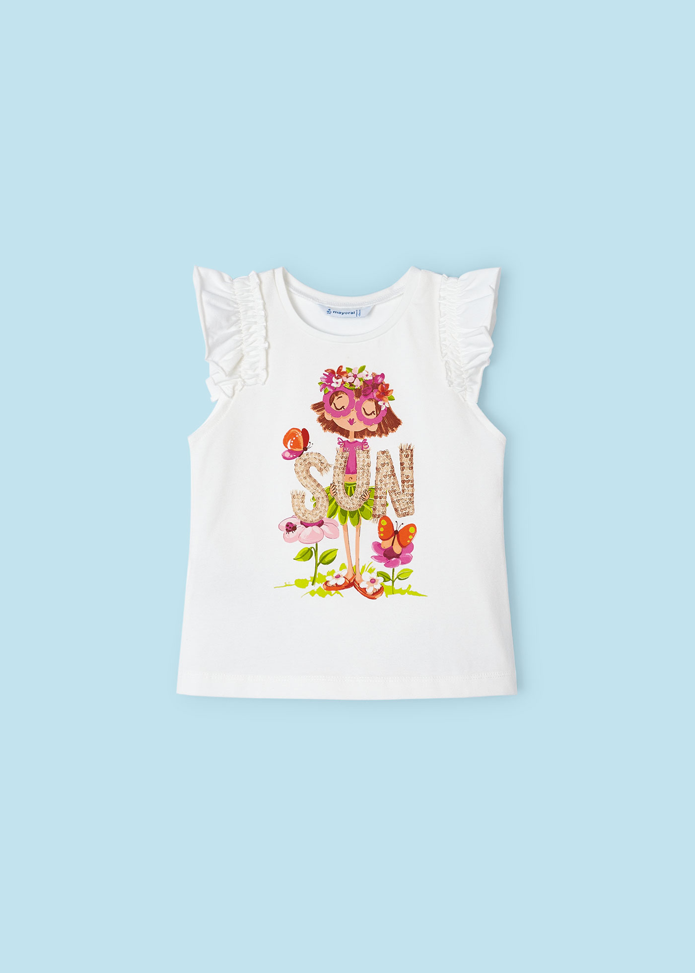 Girls printed t-shirt Better Cotton