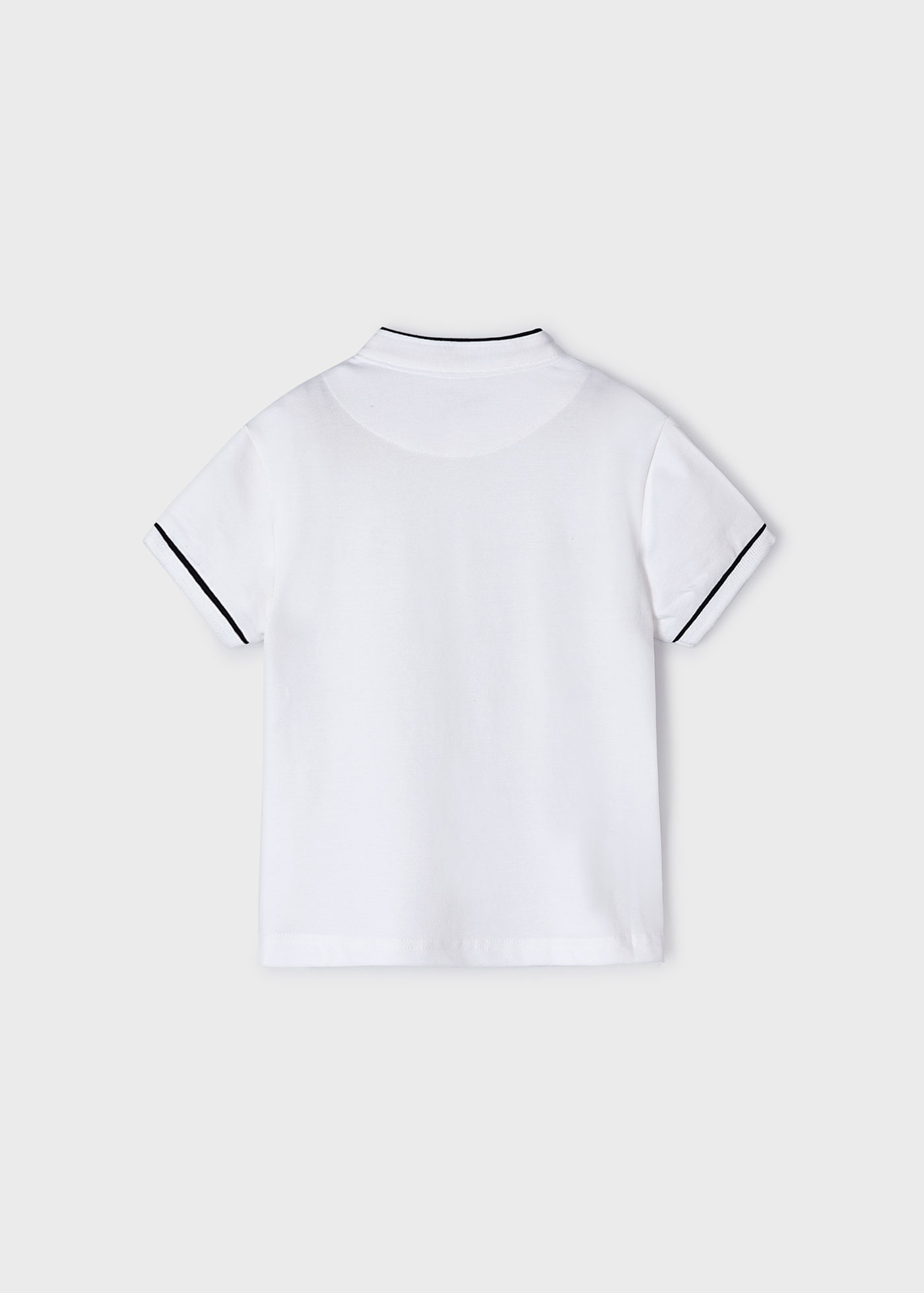 Polo colletto alla coreana Better Cotton bambino