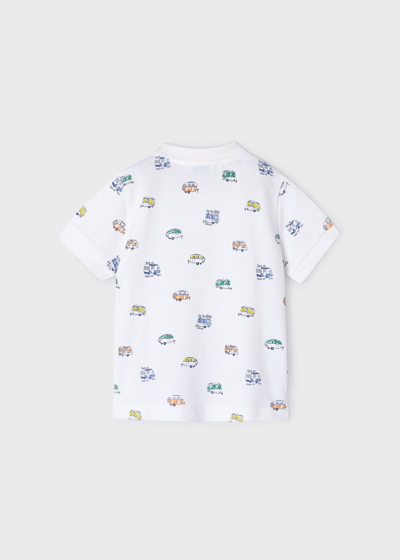 Polo stampata Better Cotton bambino