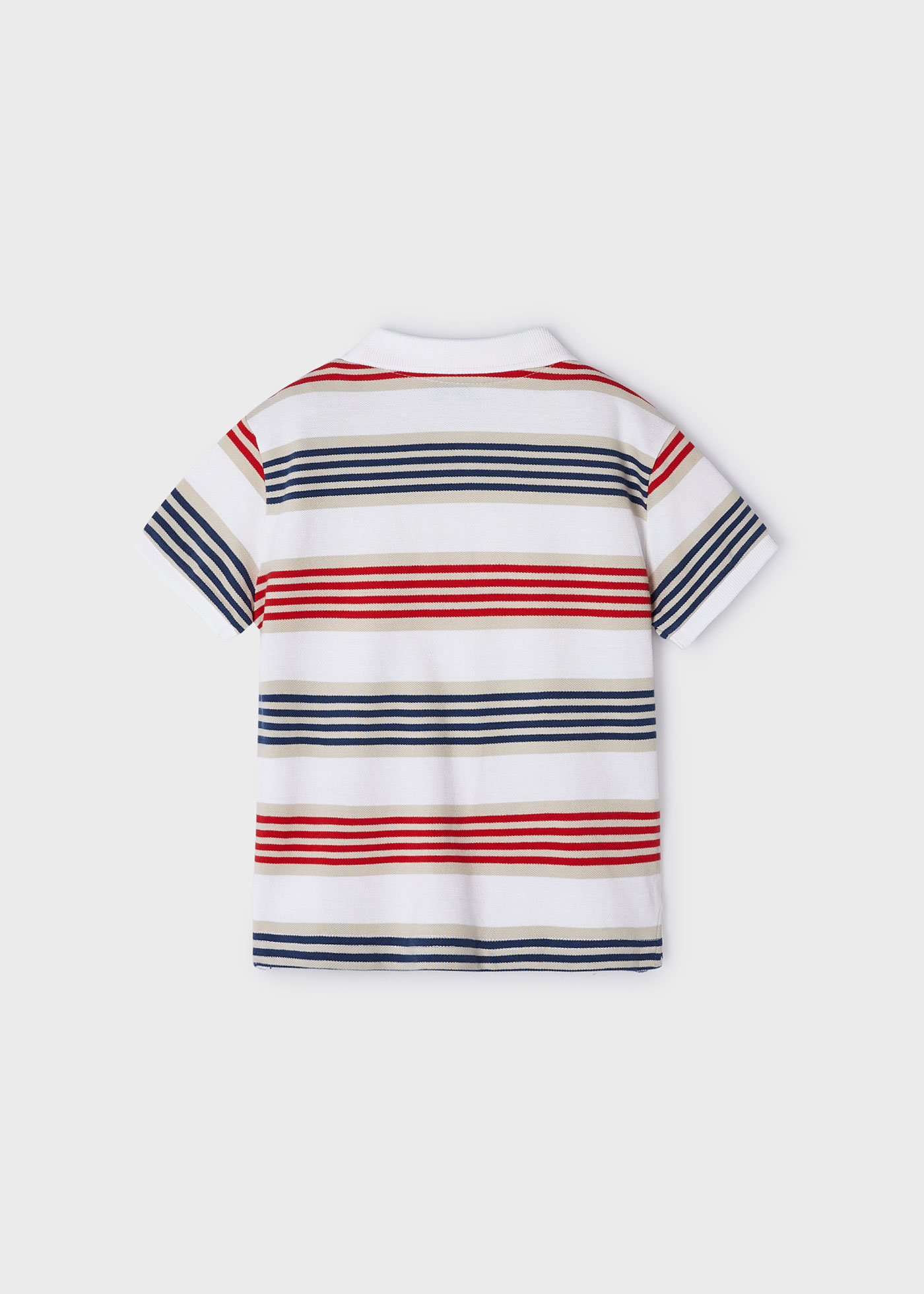 Boys striped polo shirt Better Cotton