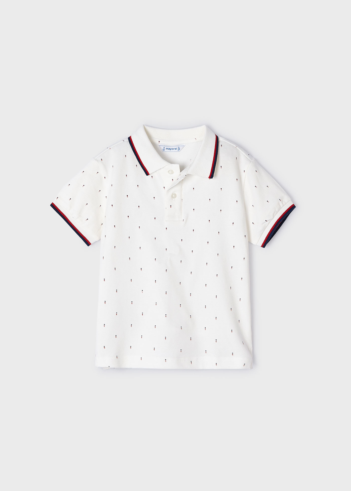 Boys printed polo shirt Better Cotton