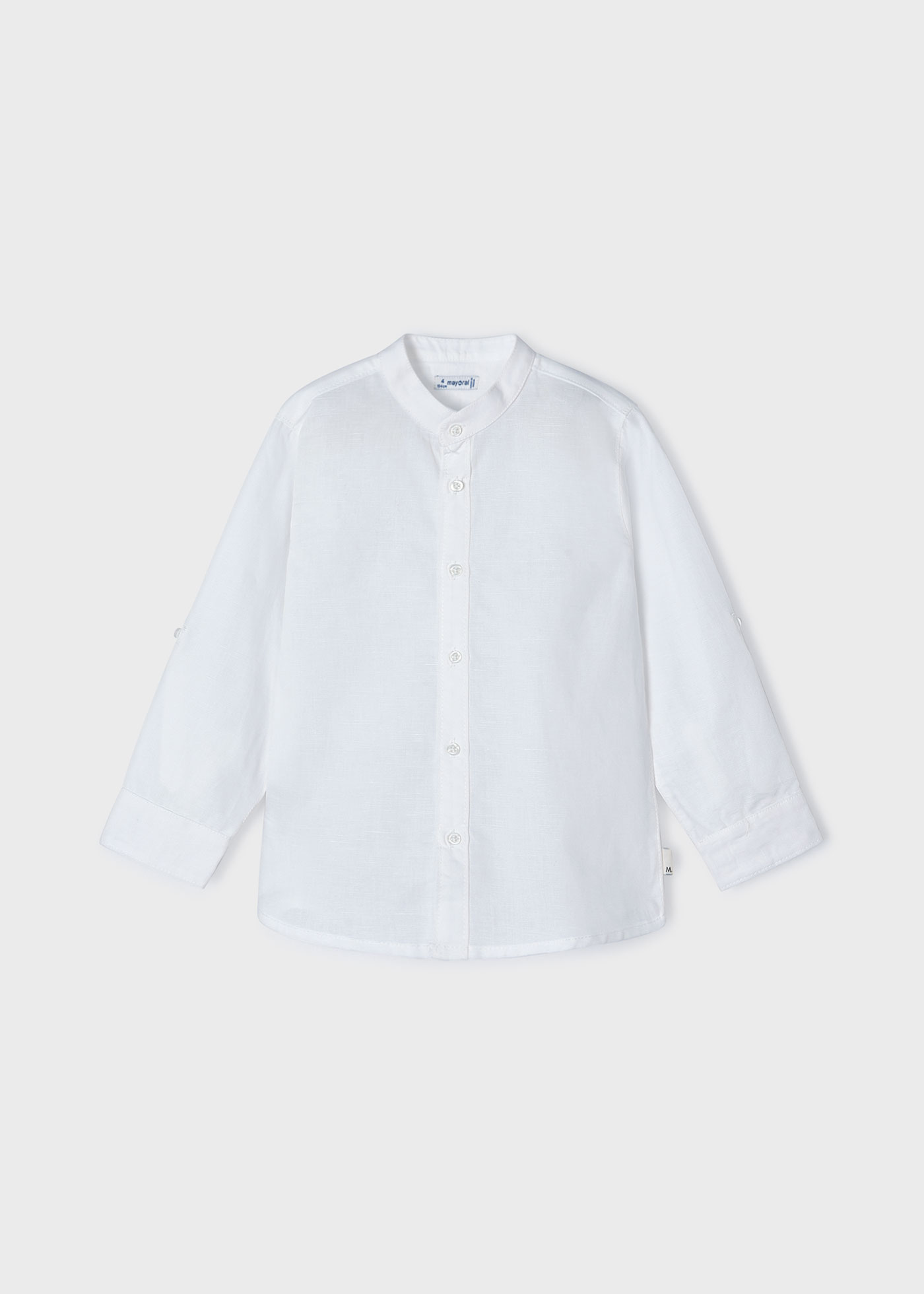 Camisa manga larga mao lino niño