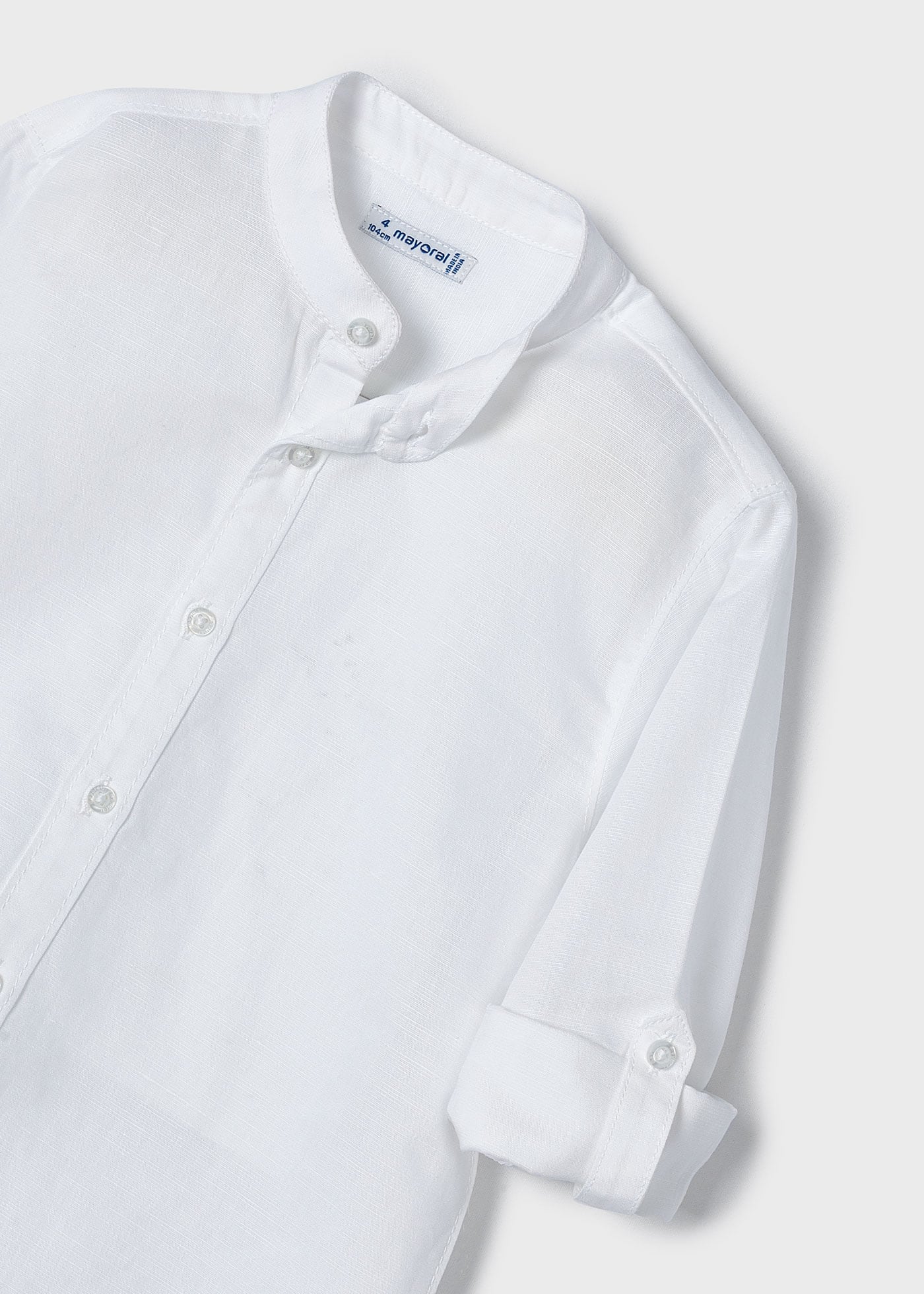 Camisa manga larga mao lino niño