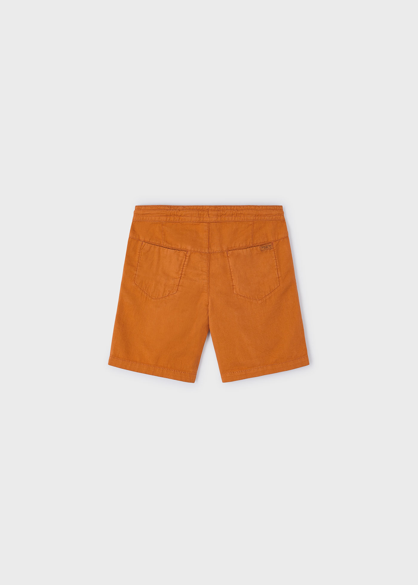 Boy Linen Bermuda Shorts