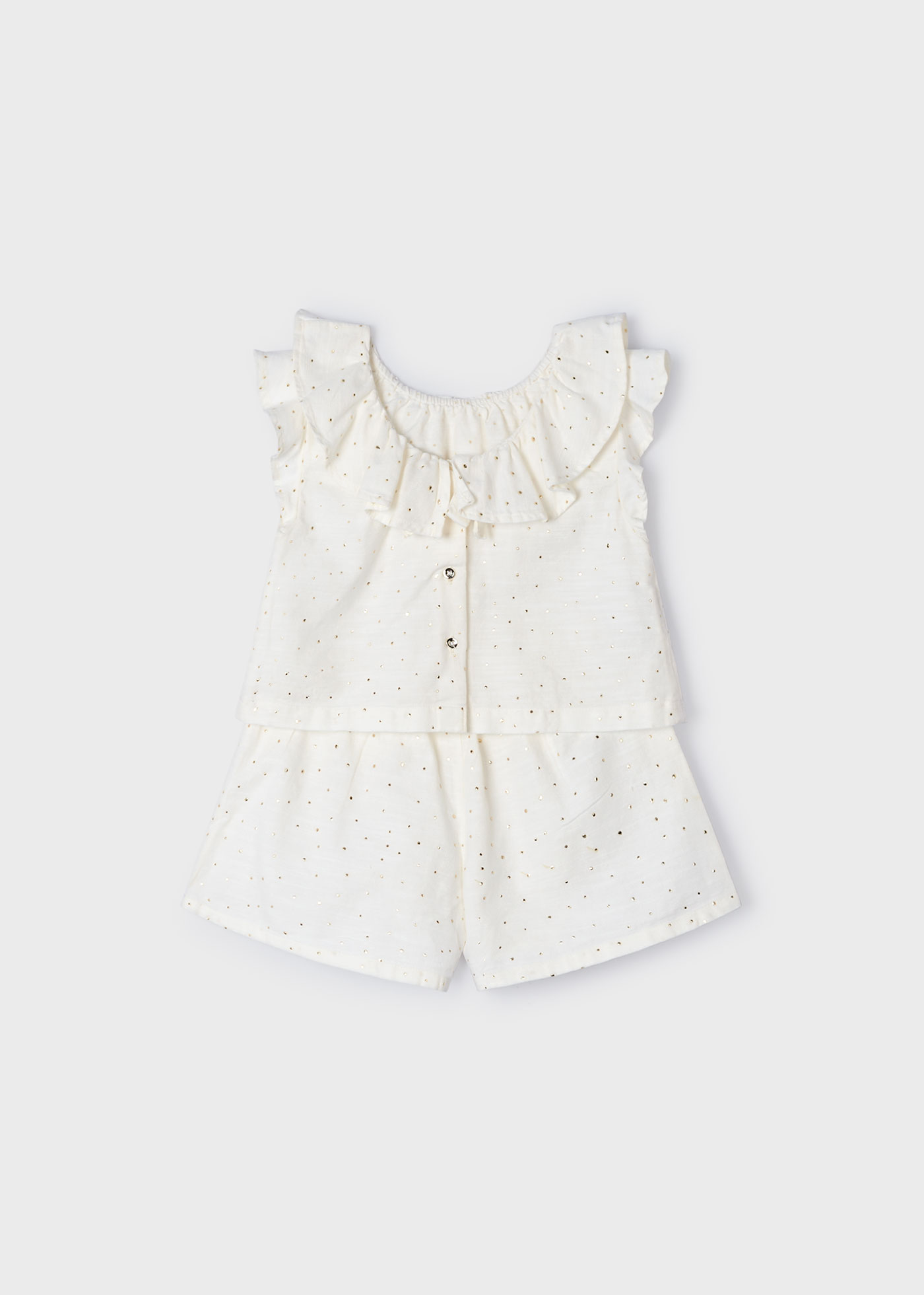 Girls 2-piece polka dots set