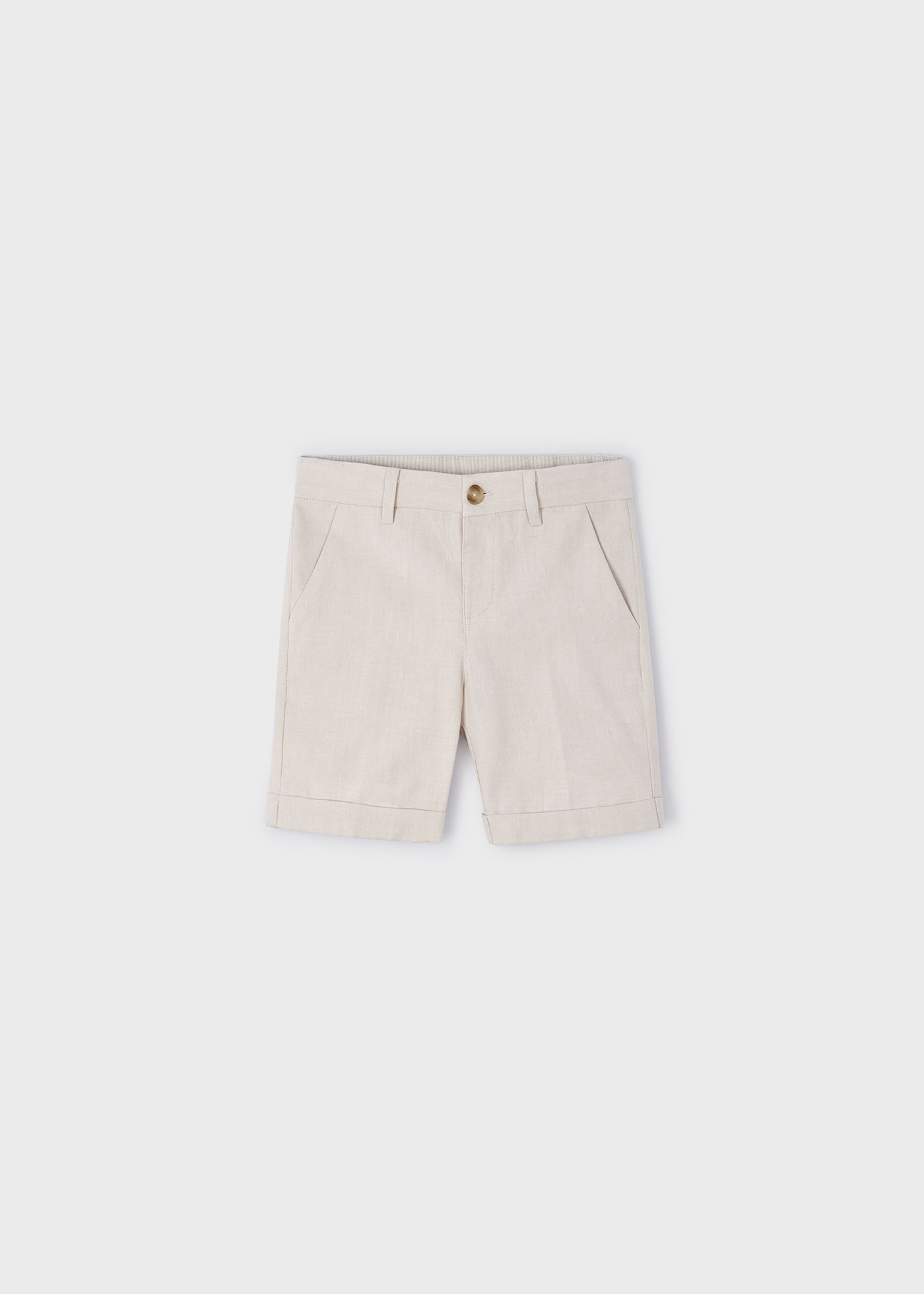 Boys linen chino shorts