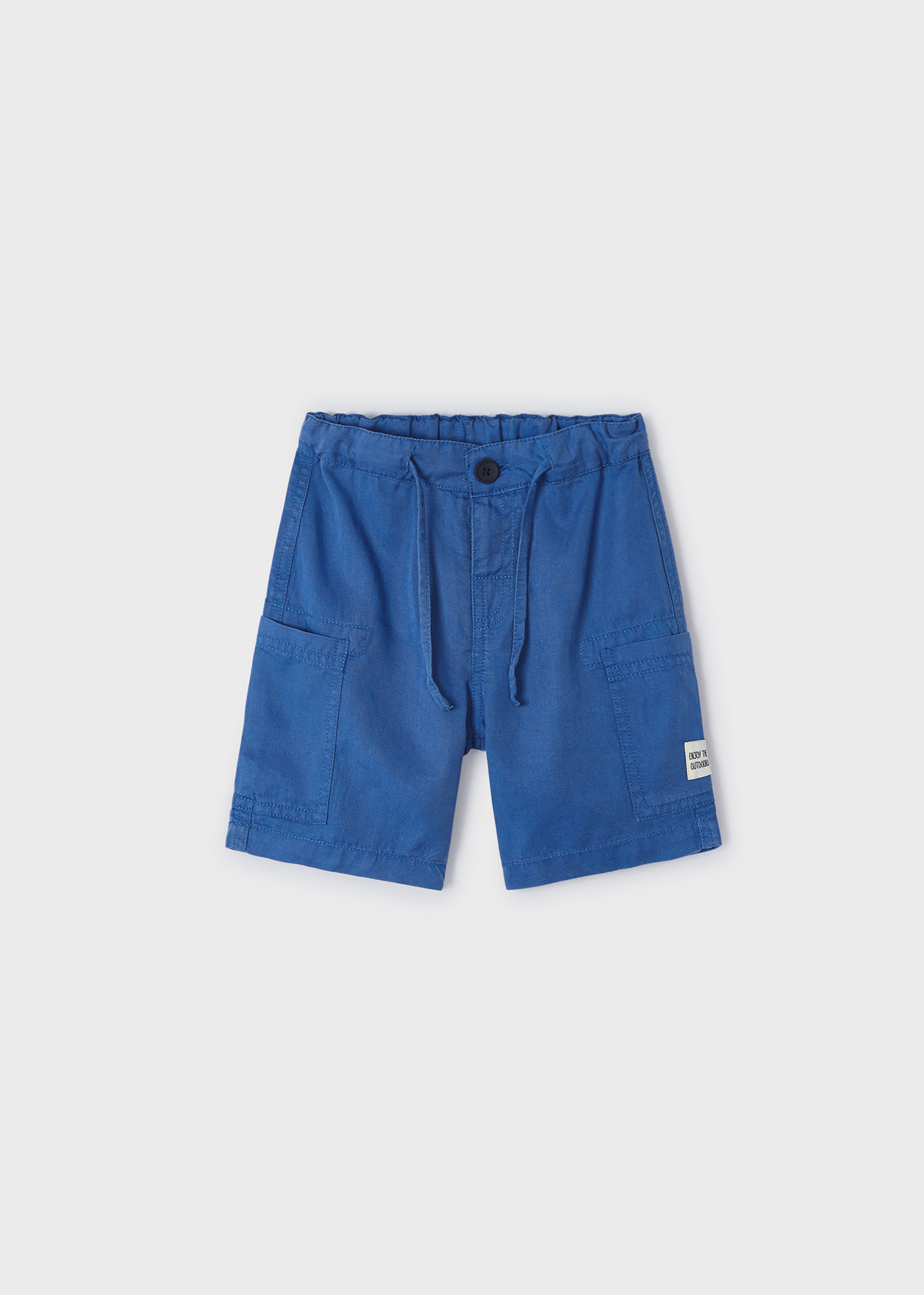 Bermudy z kieszonkami TENCEL™ Lyocell dla chłopca