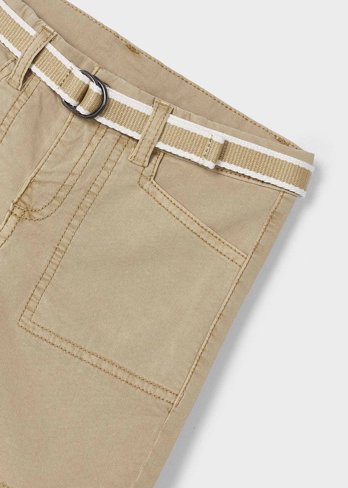 Bermudas mit Gürtel Better Cotton Jungen