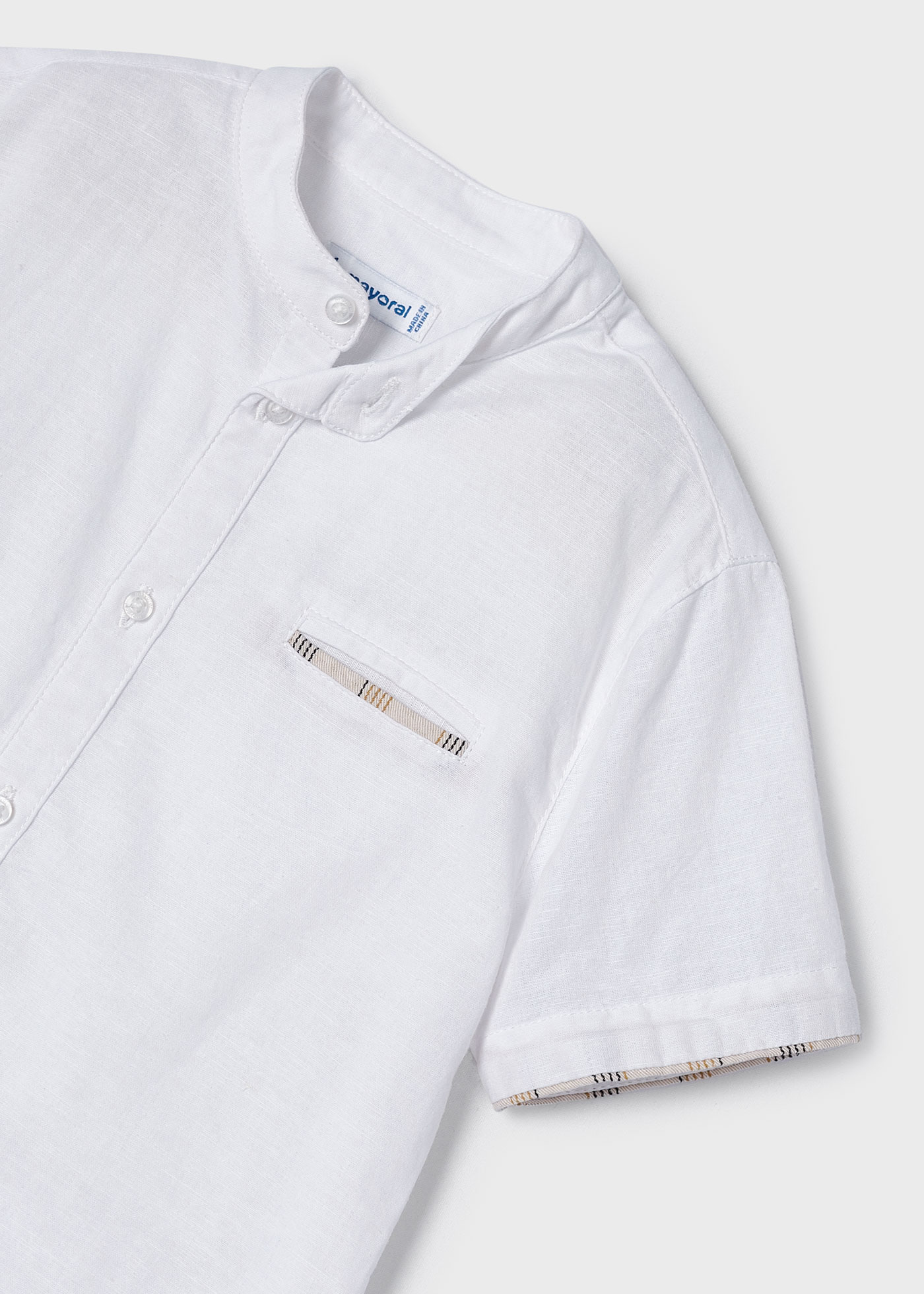 Boy 2 Piece Striped Linen Set