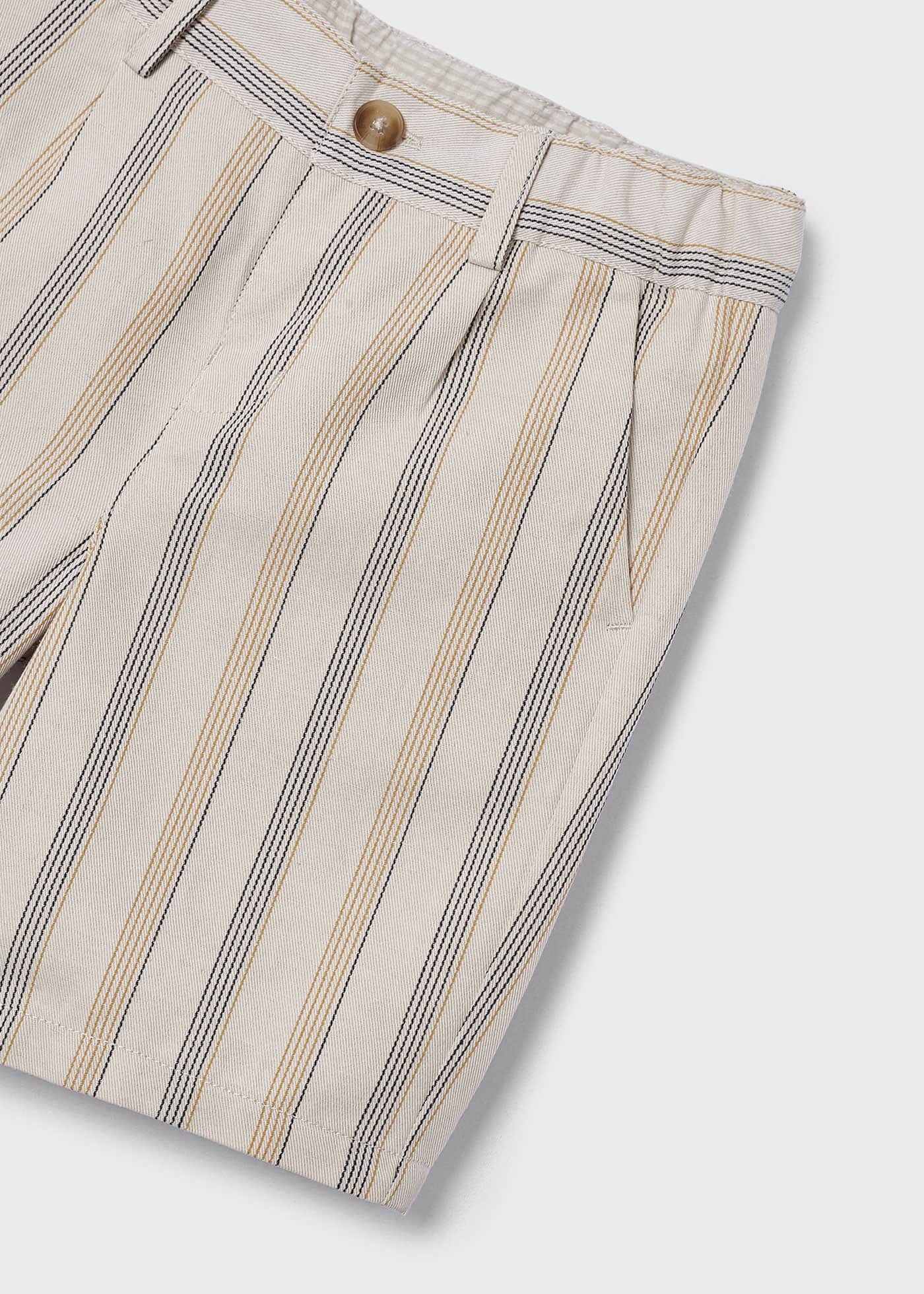 Boy 2 Piece Striped Linen Set
