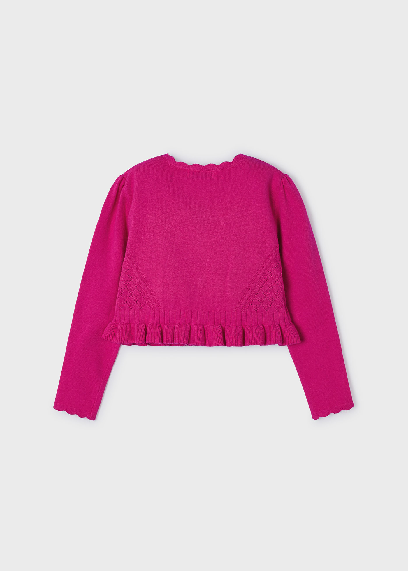 Sweterek ażurowy Better Cotton dla dziewczynki