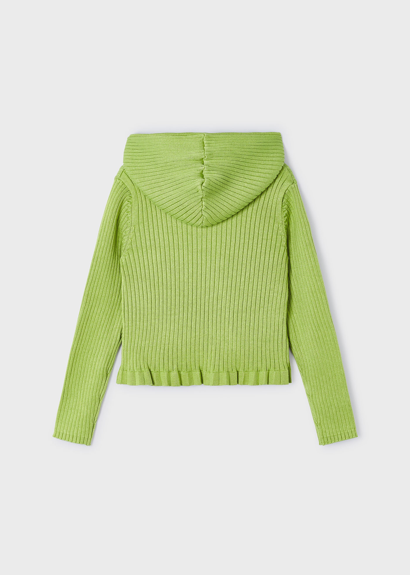 Girl Ribbed Cardigan Viscose LENZING™ ECOVERO™