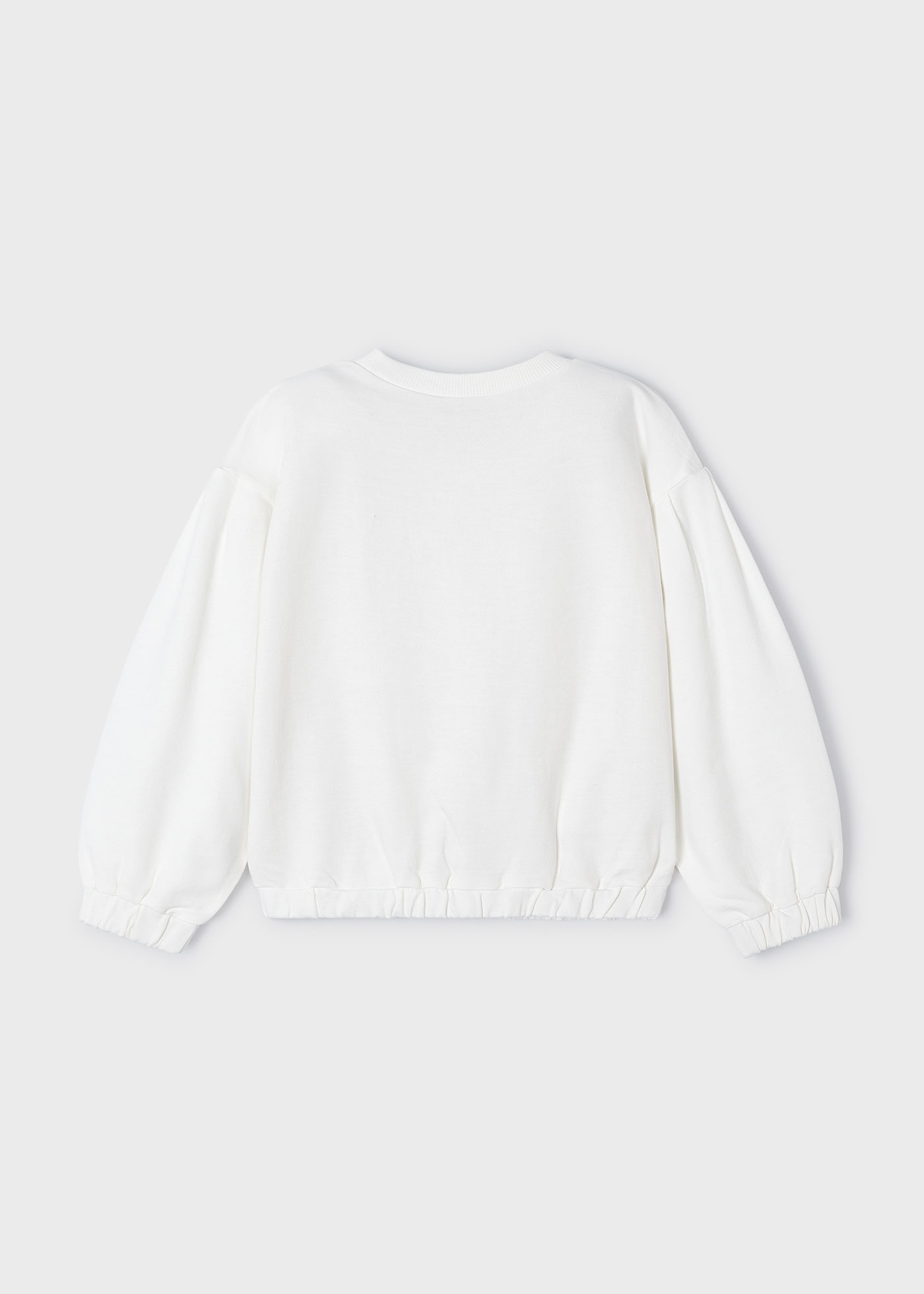 Girl Embroidered Letter Sweatshirt Better Cotton