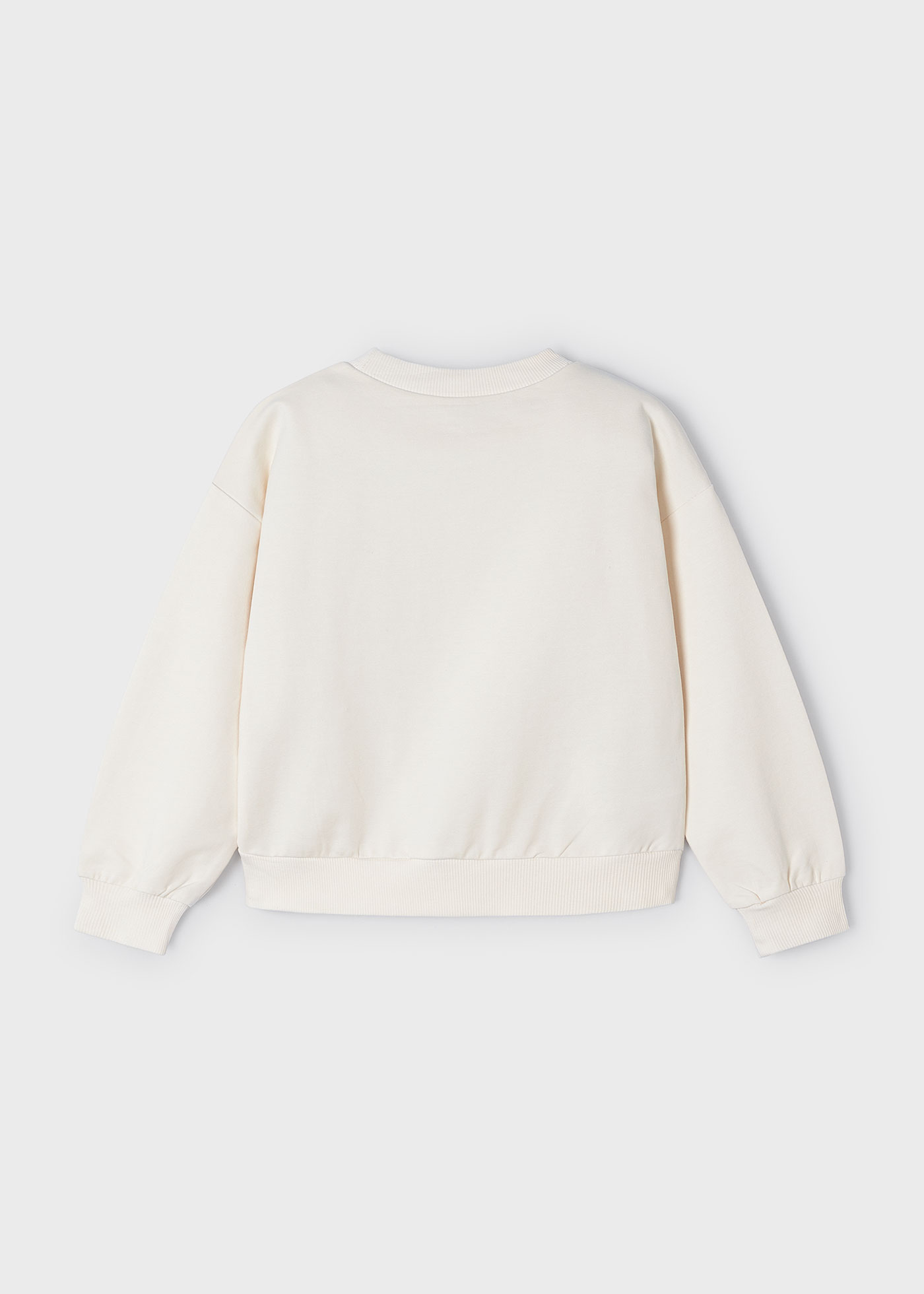 Girl Embroidered Pattern Sweatshirt Better Cotton