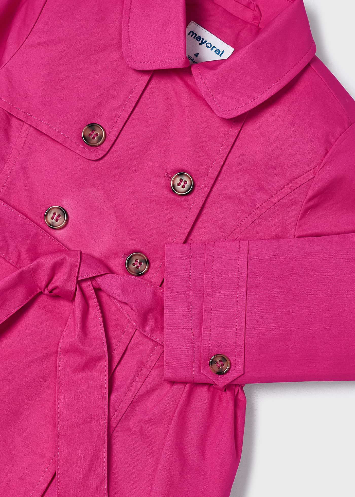Giacca modello trench bambina