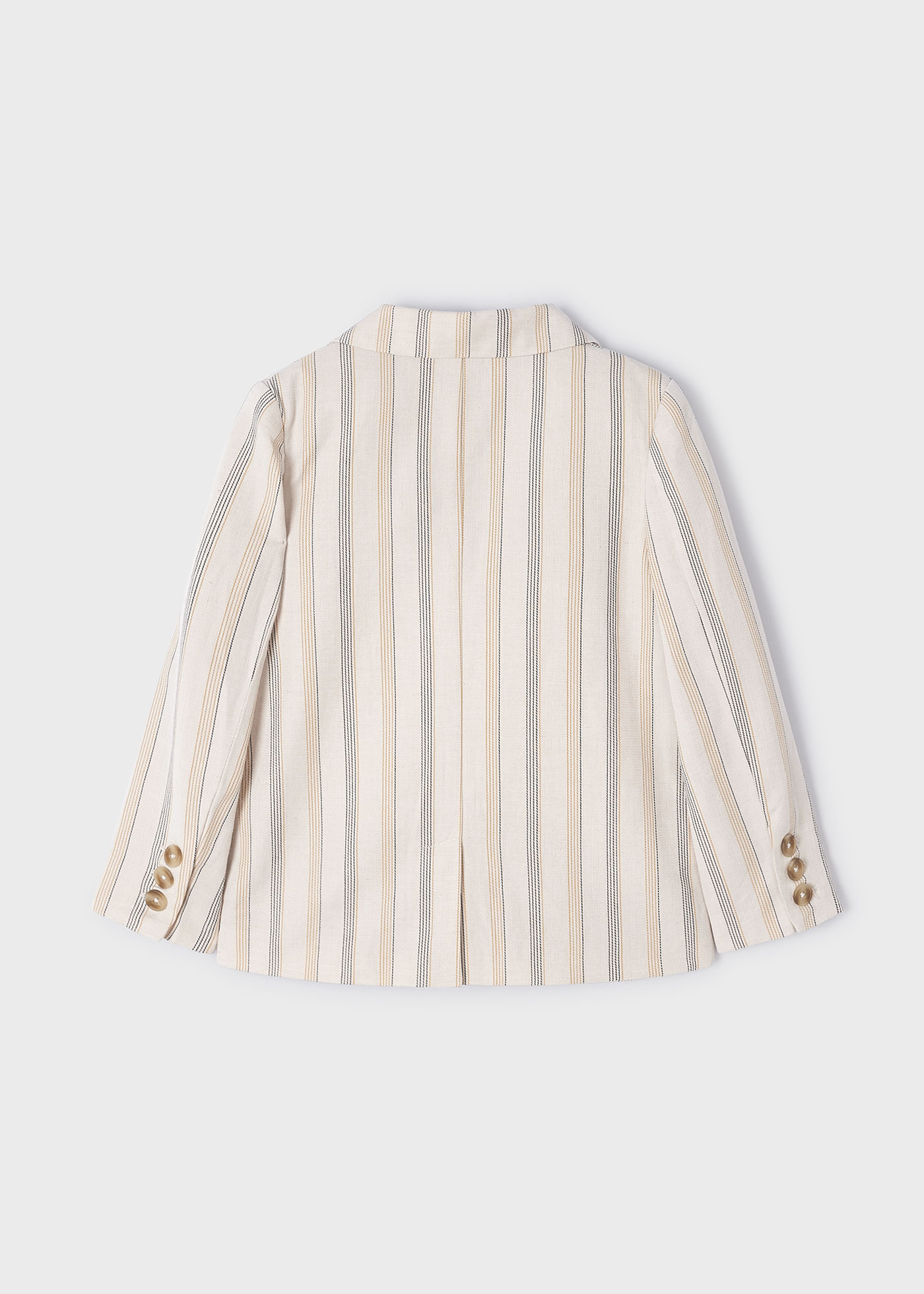 Boys striped linen blazer
