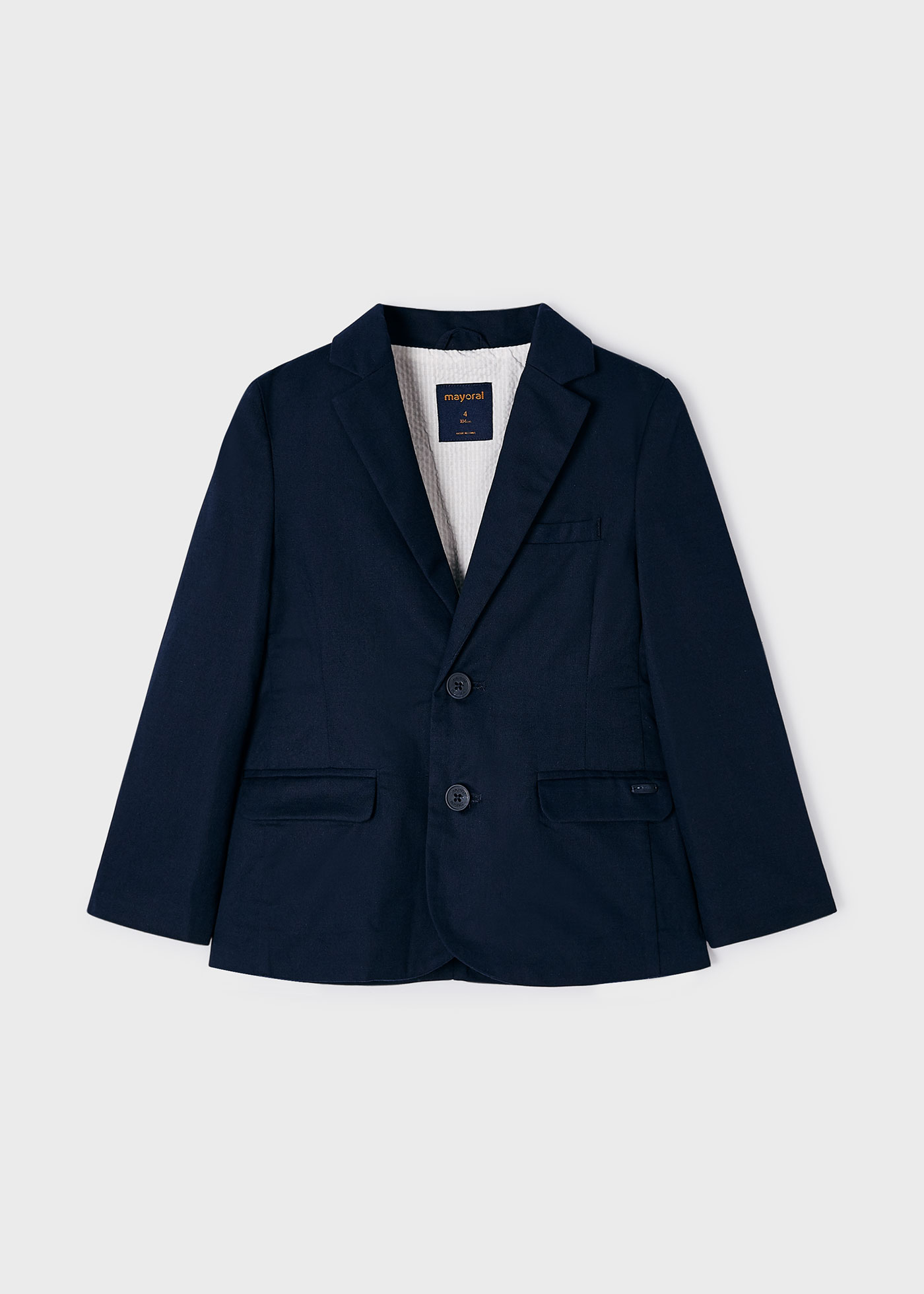 Boys linen blazer