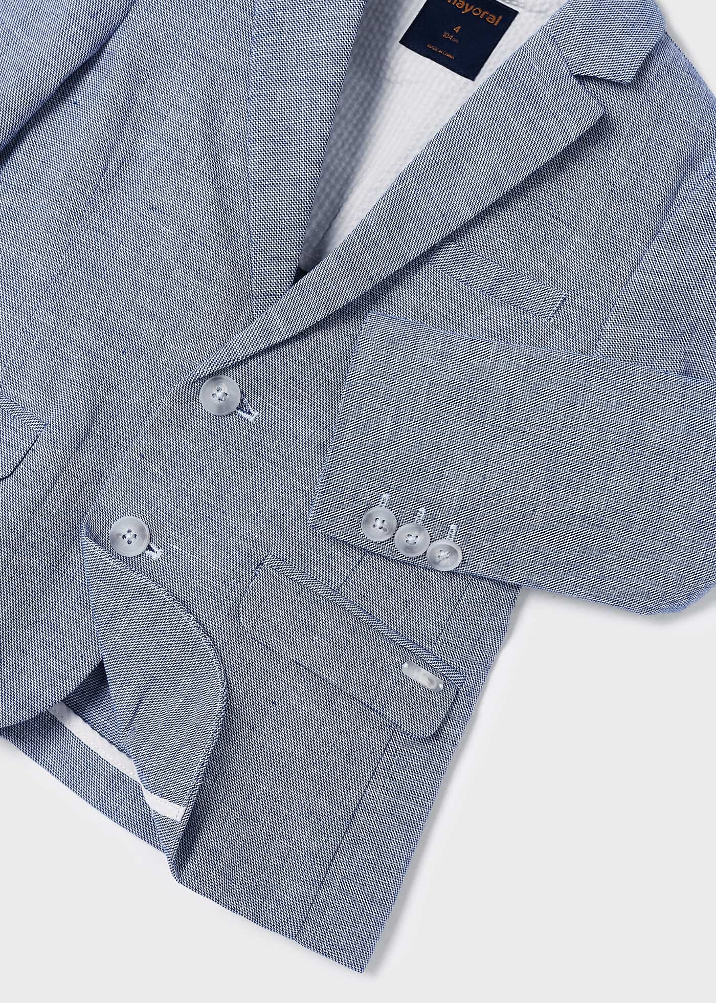 Chaqueta americana lino niño
