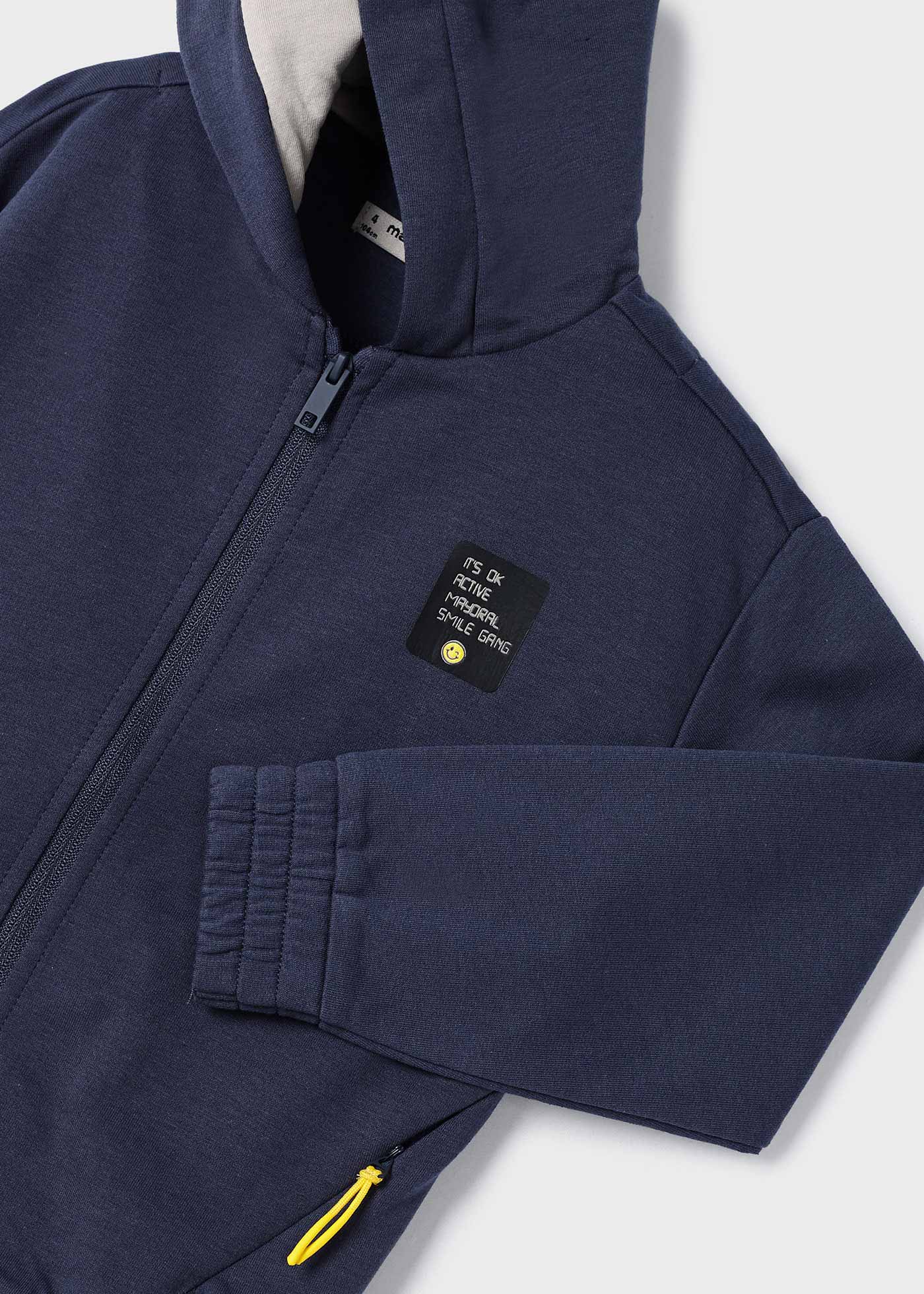 Bluza rozpinana z kapturem dla chłopca